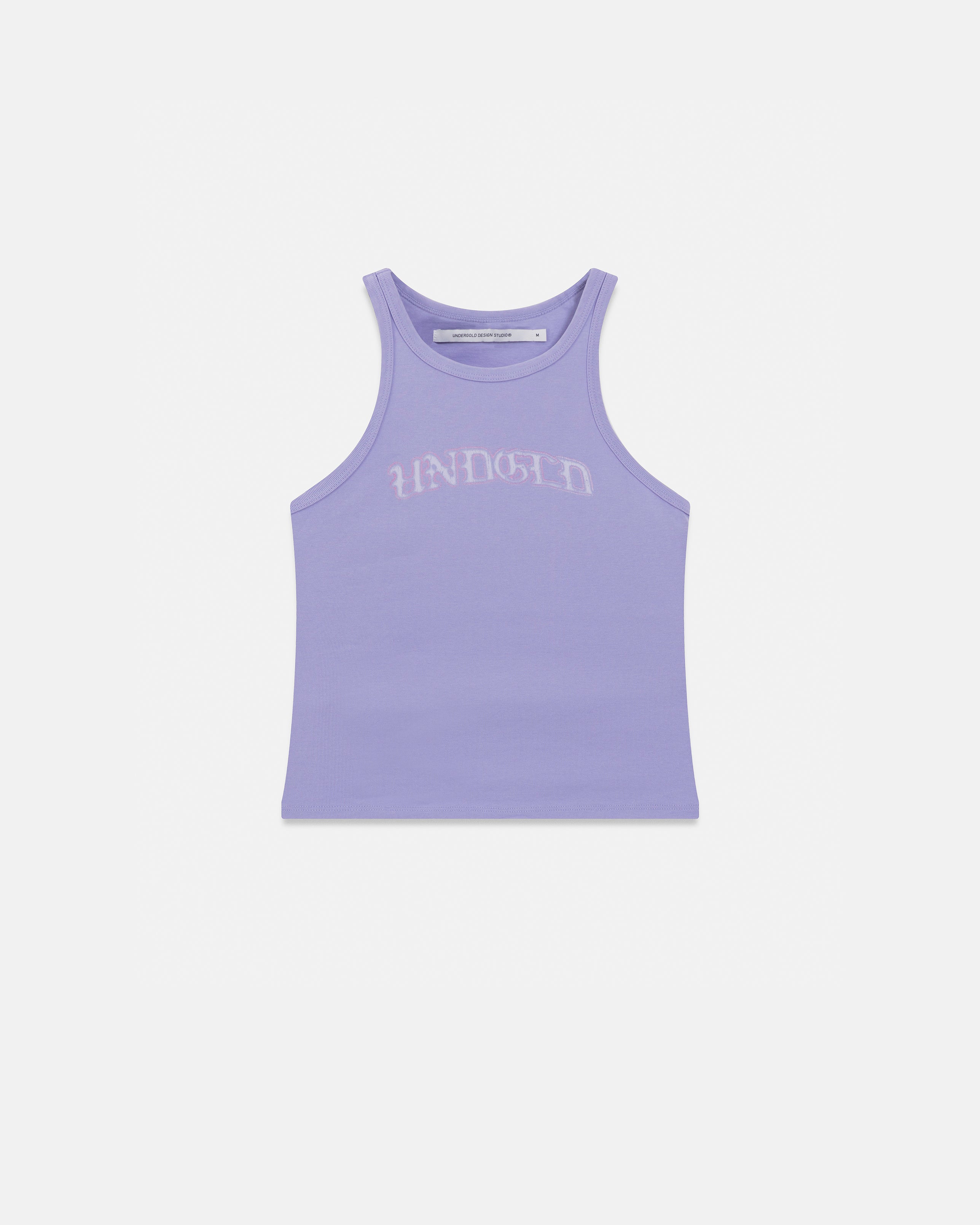 W Halter Tank Top Pink
