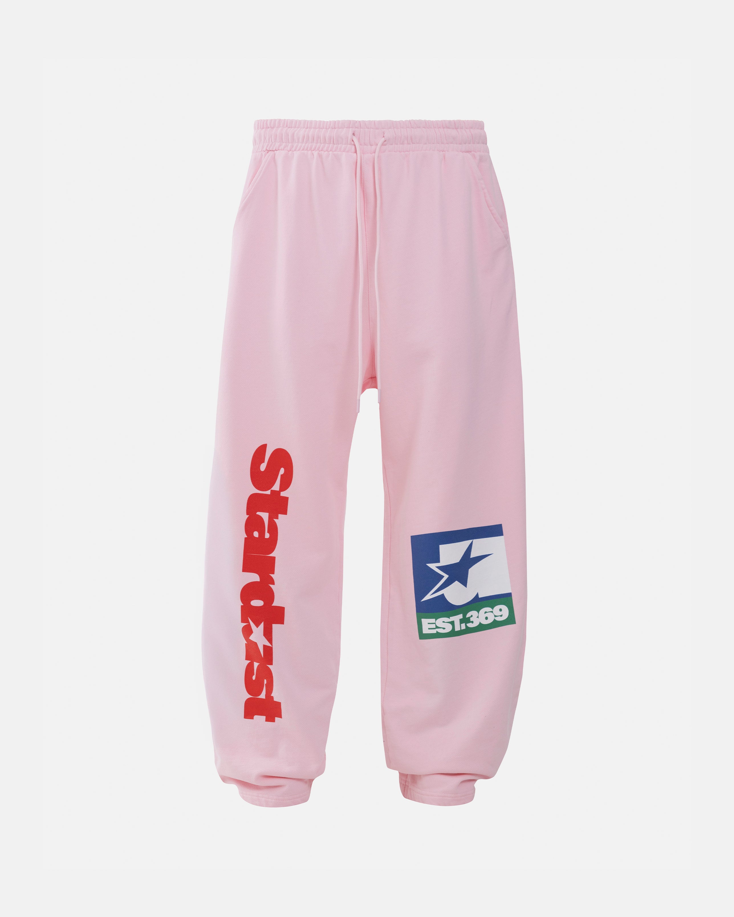 Stardust Symbol Straight Pants Pink