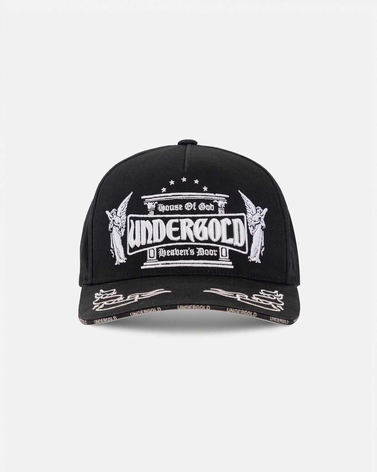 Basics Heaven's Door High Crown Cap Black