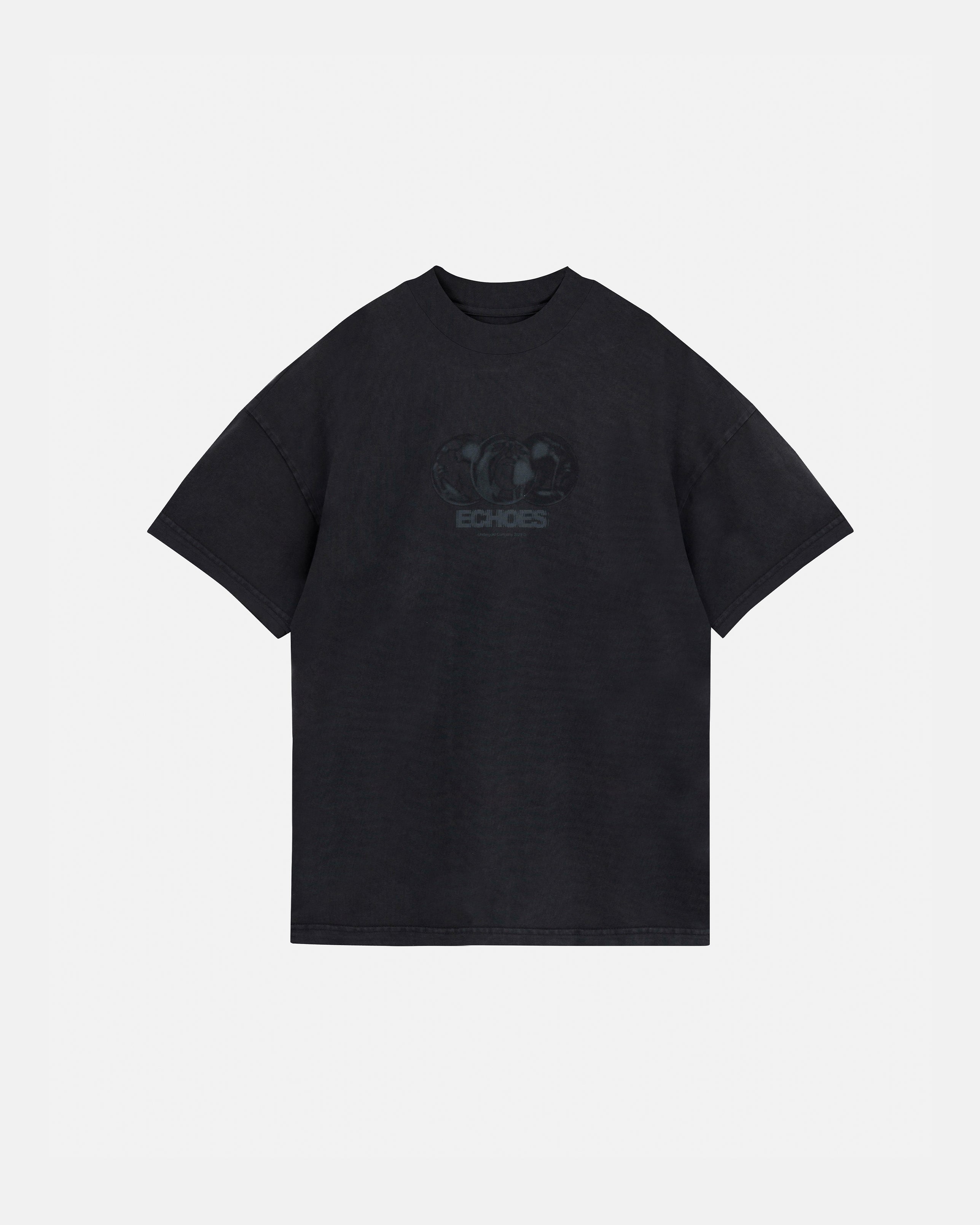 Echoes Peak Tshirt Vintage Black