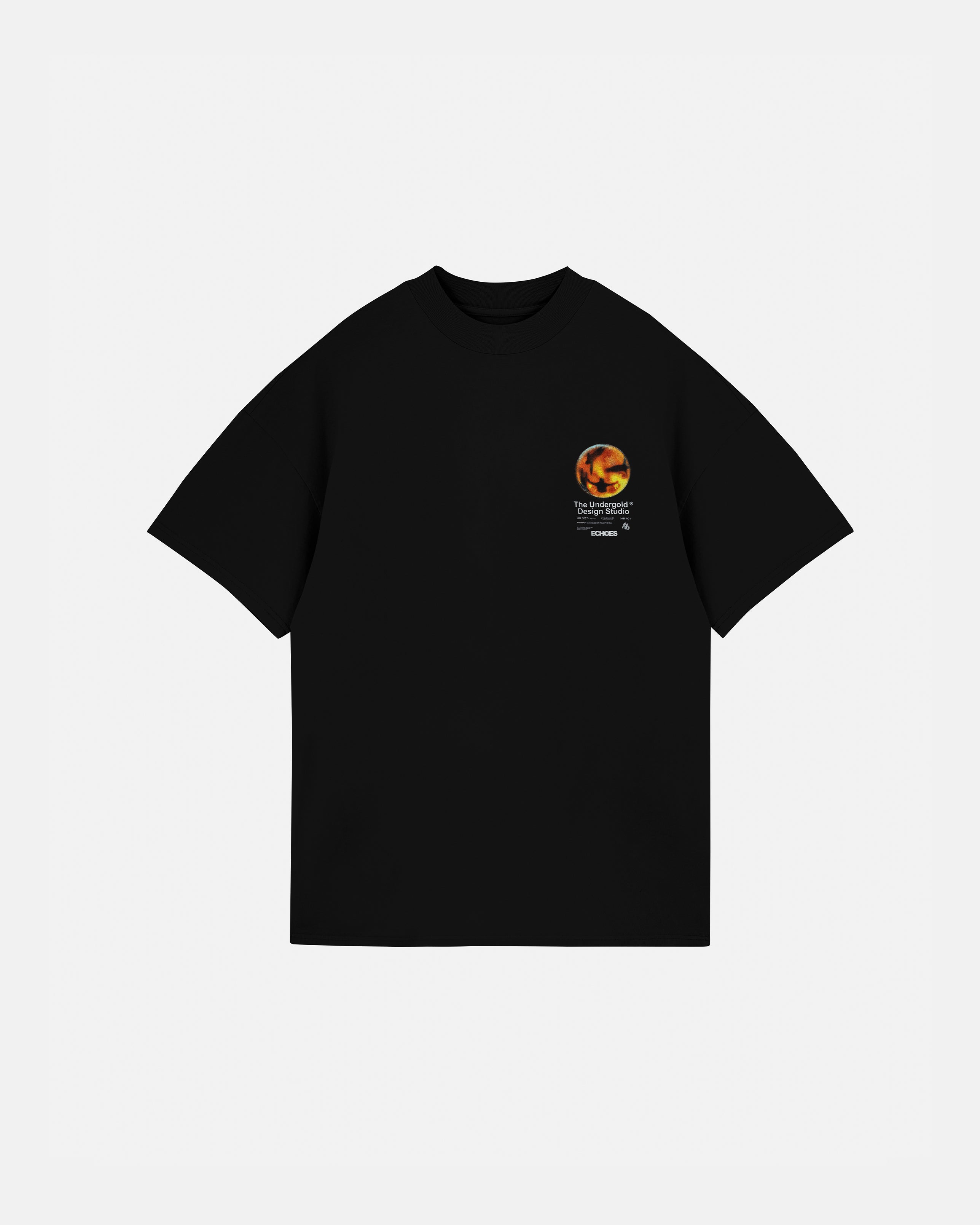 Echoes Amplitude Tshirt Black