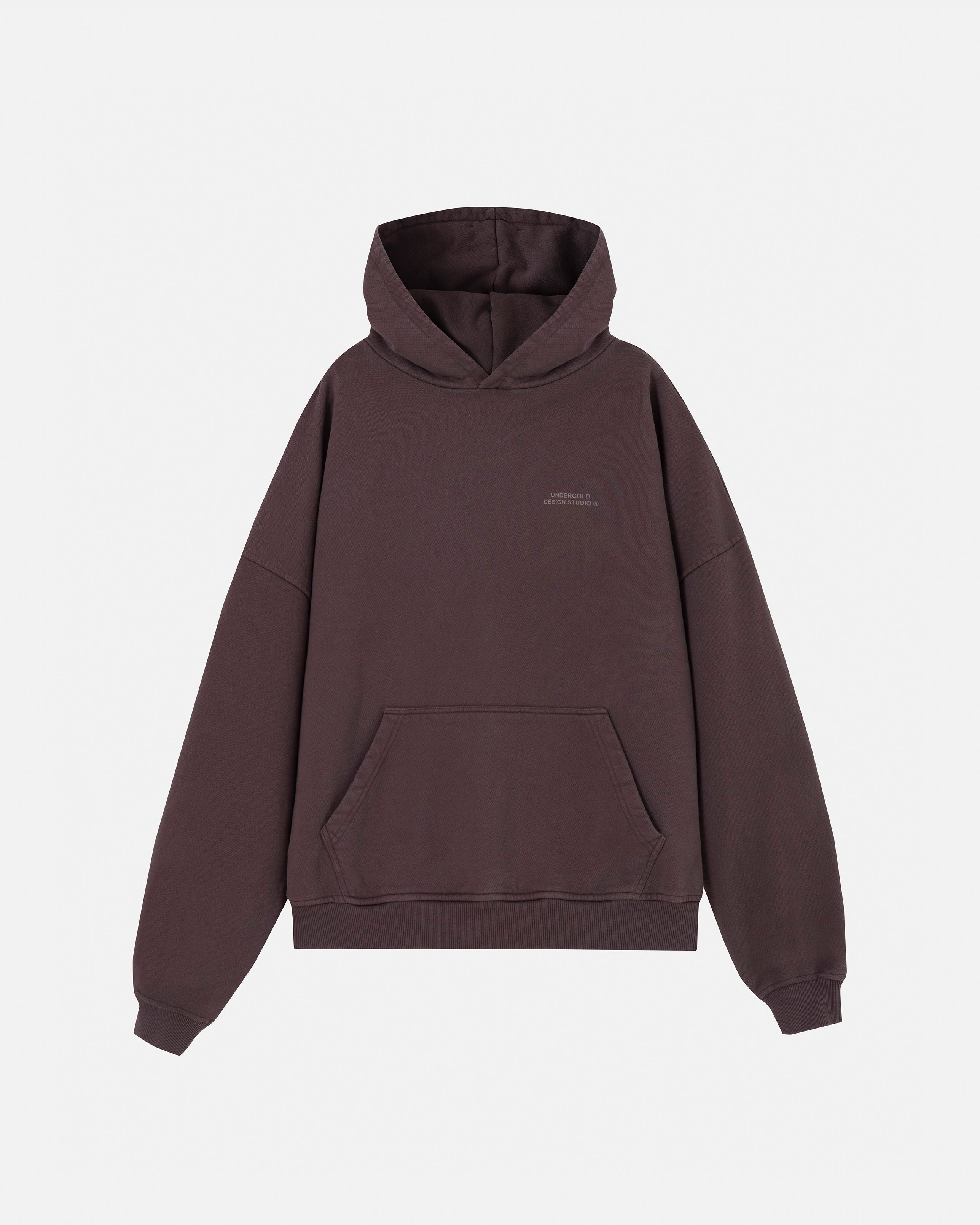 Stardust Basic Hoodie Brown