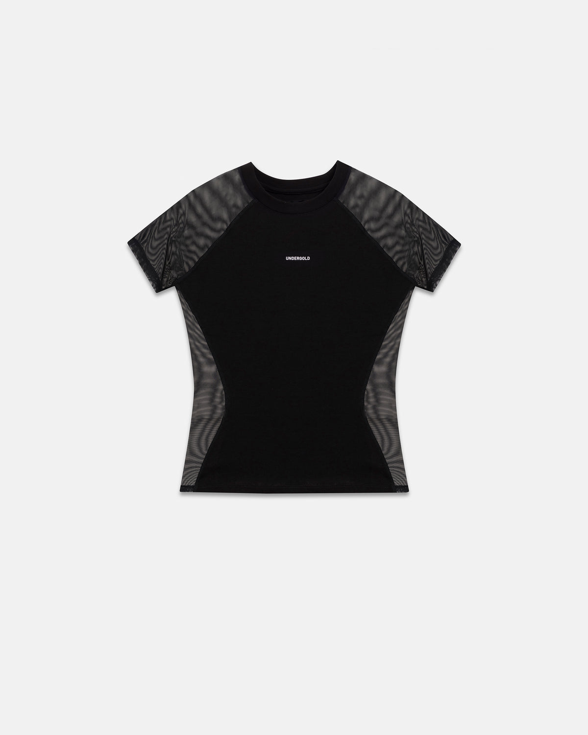 W Basics Undergold Sport Baby Tee Black