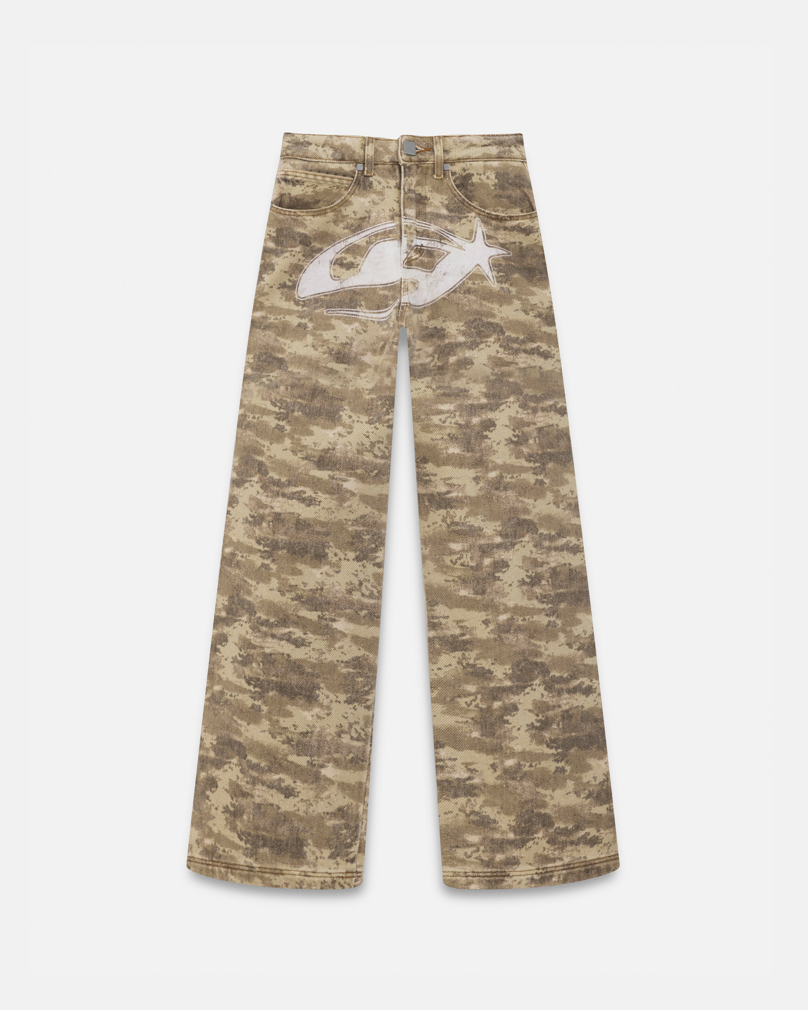 W Act 1 UG Star Wide Jean Light Cammo