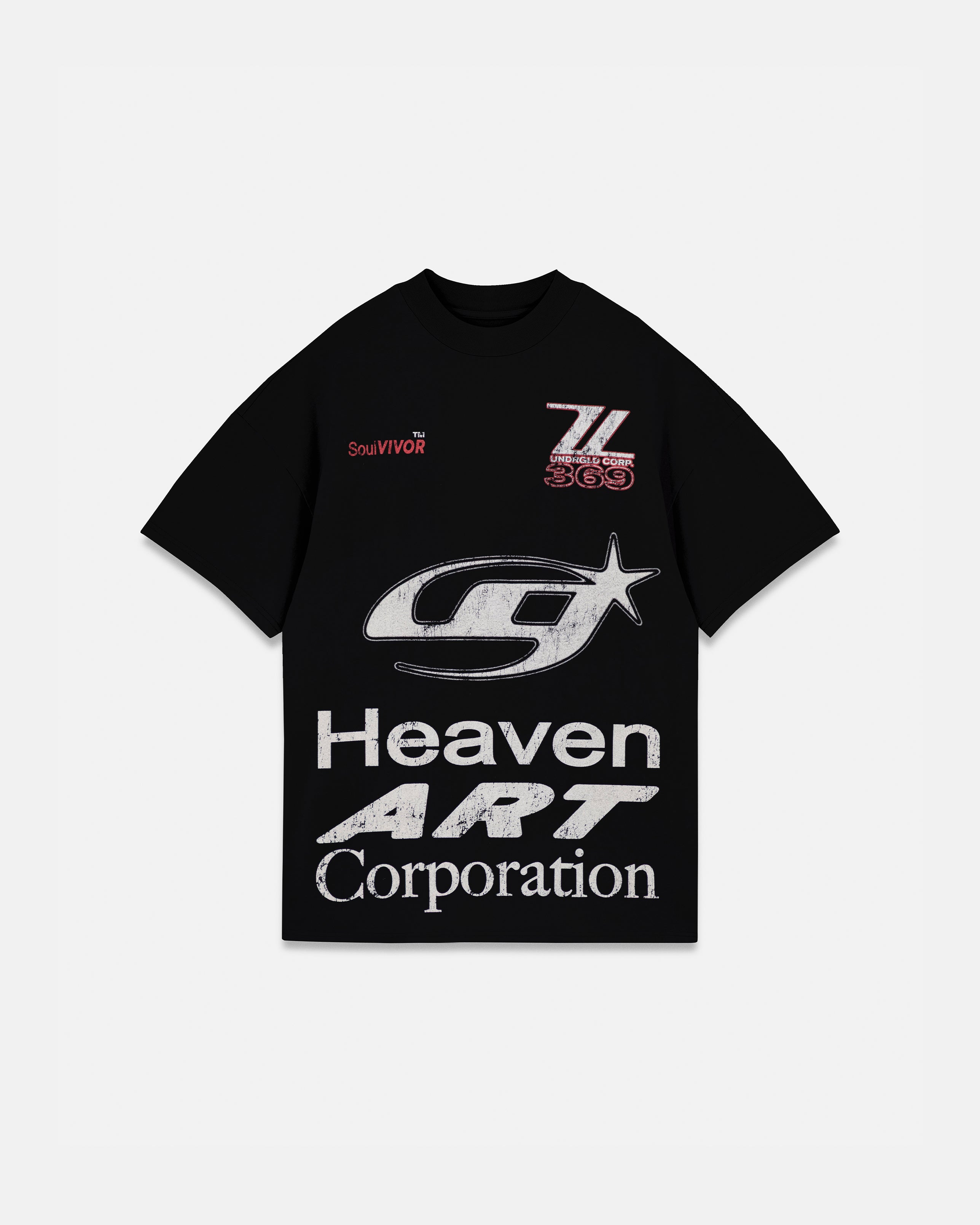 Act 1 Racer Tshirt Black