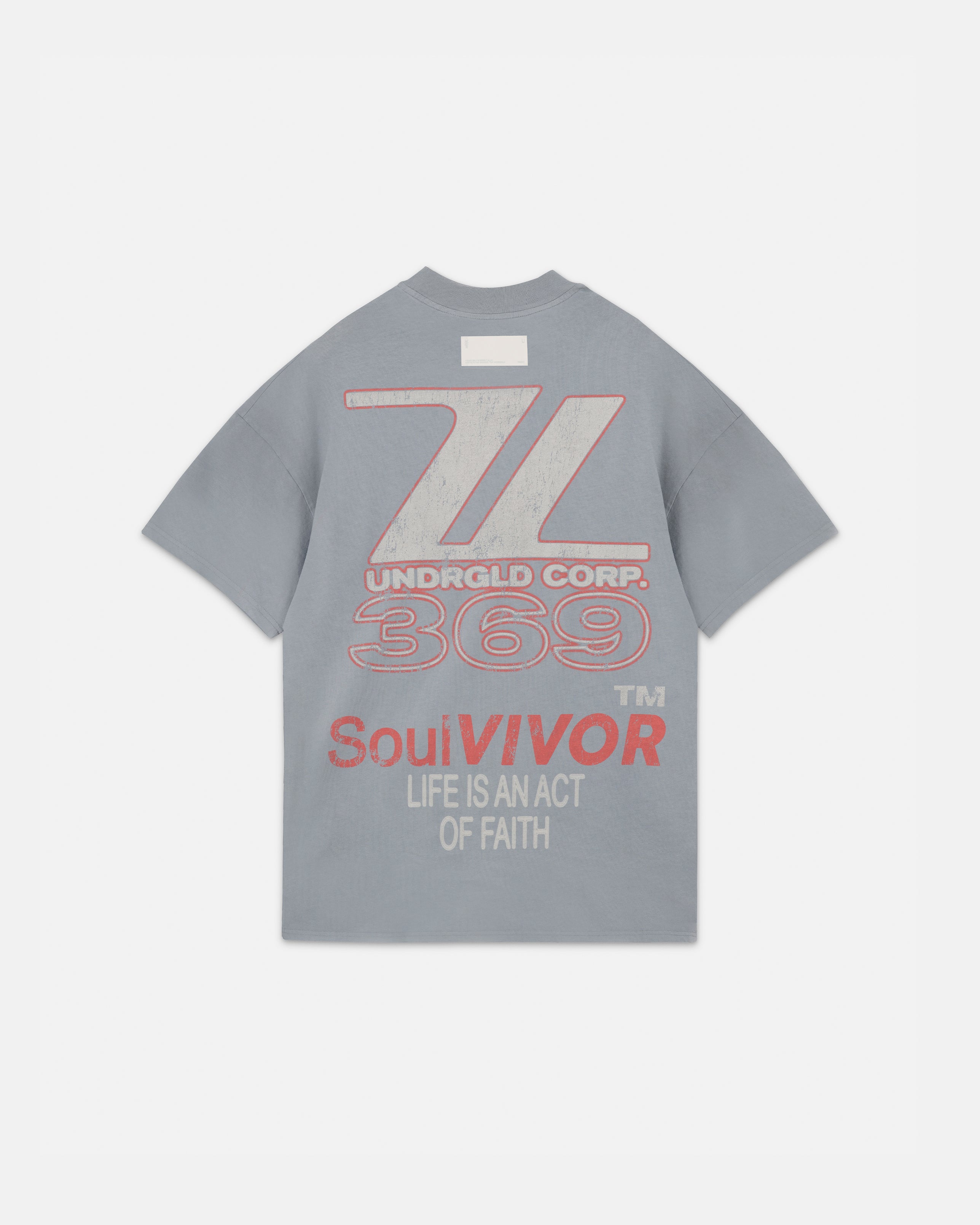 Act 1 Racer Tshirt Light Gray