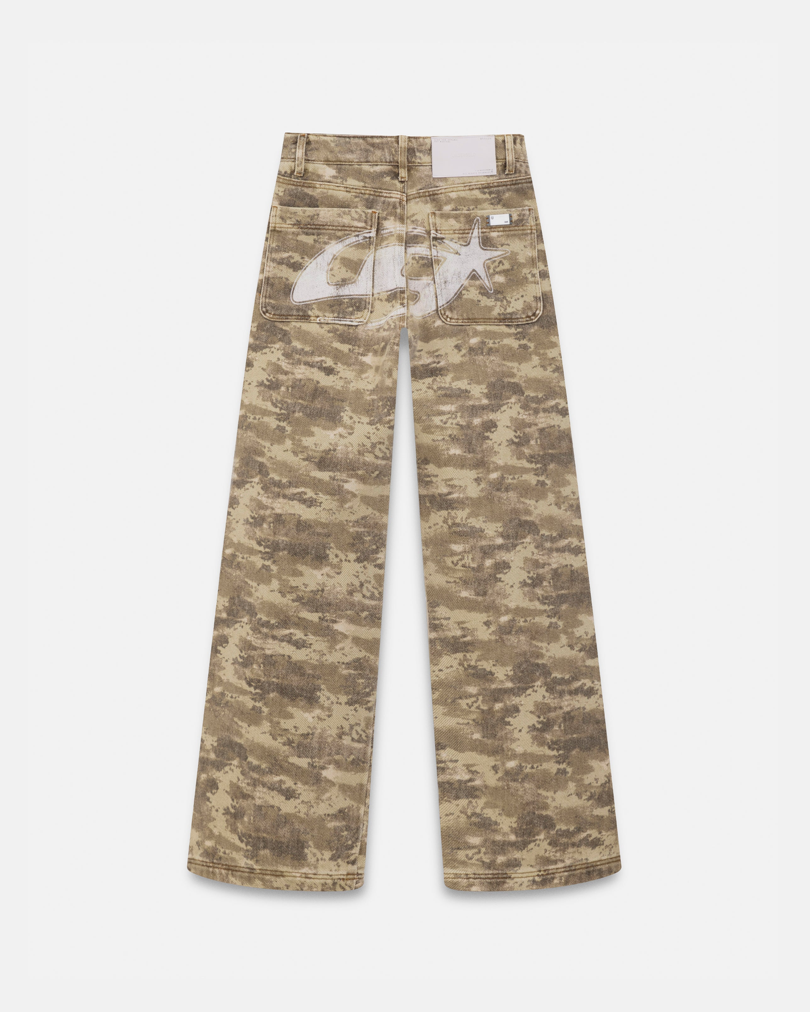 W Act 1 UG Star Wide Jean Light Cammo