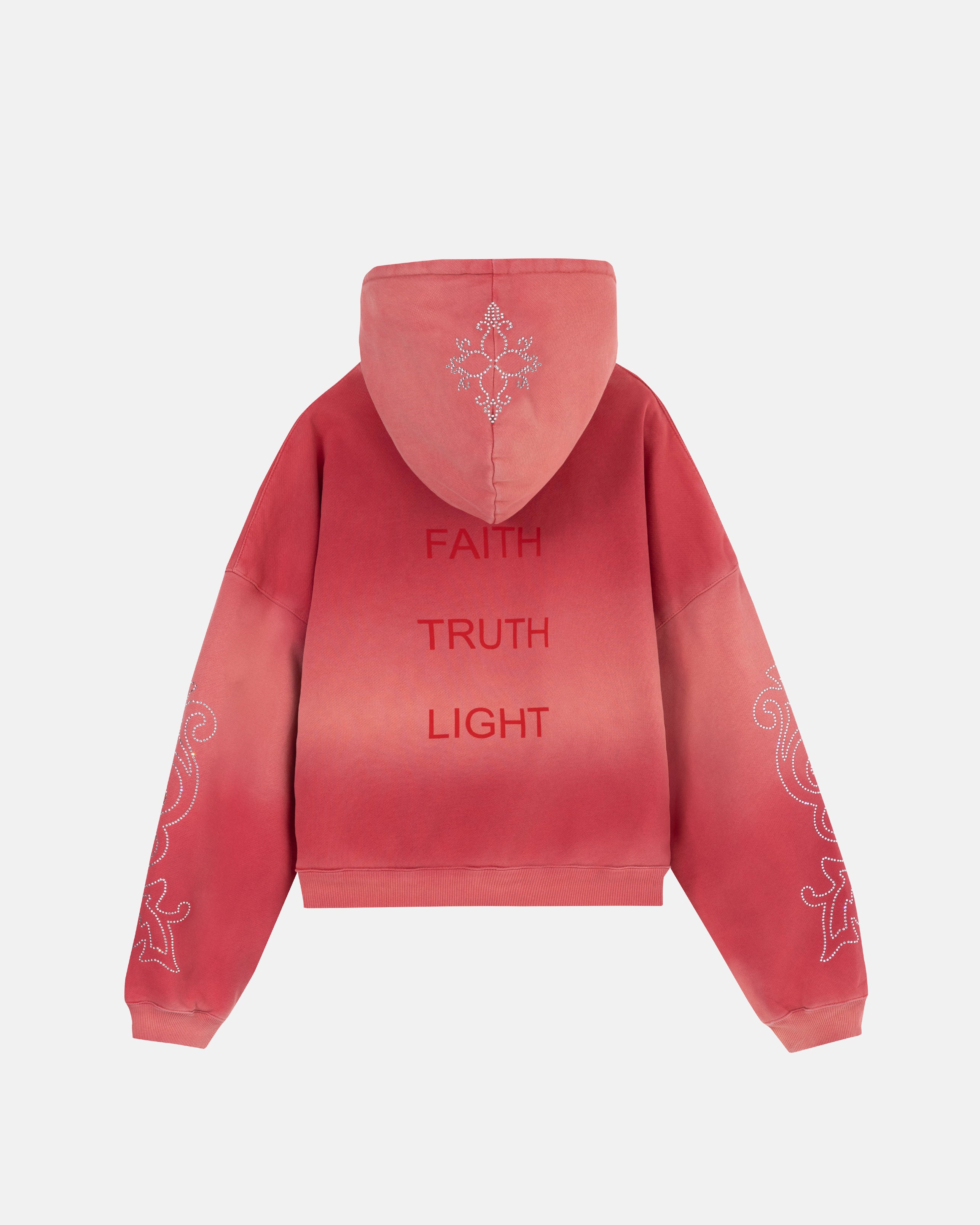 The Path Gold Hoodie Rose Fire