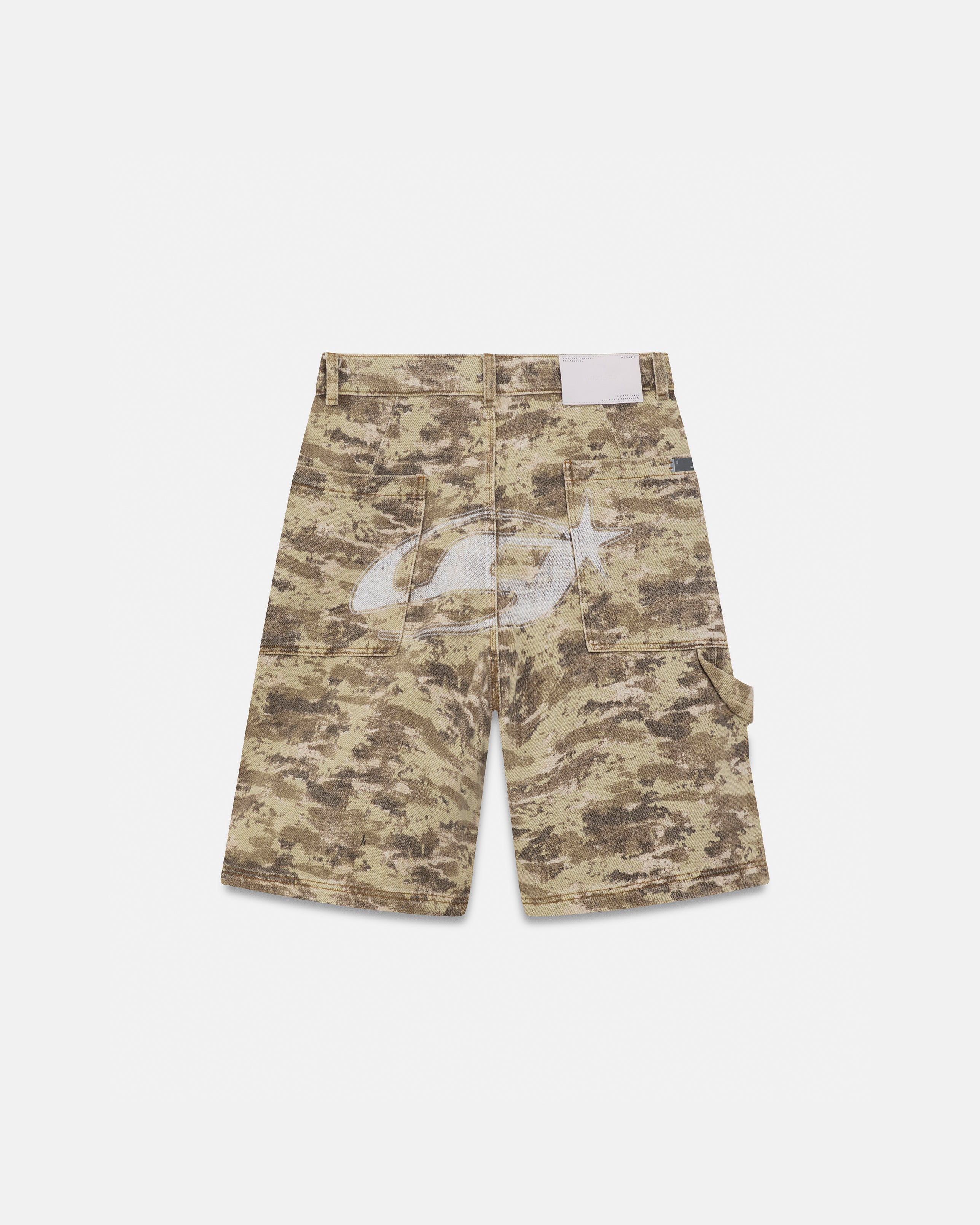 Act 1 UG Star Denim Jorts Light Cammo