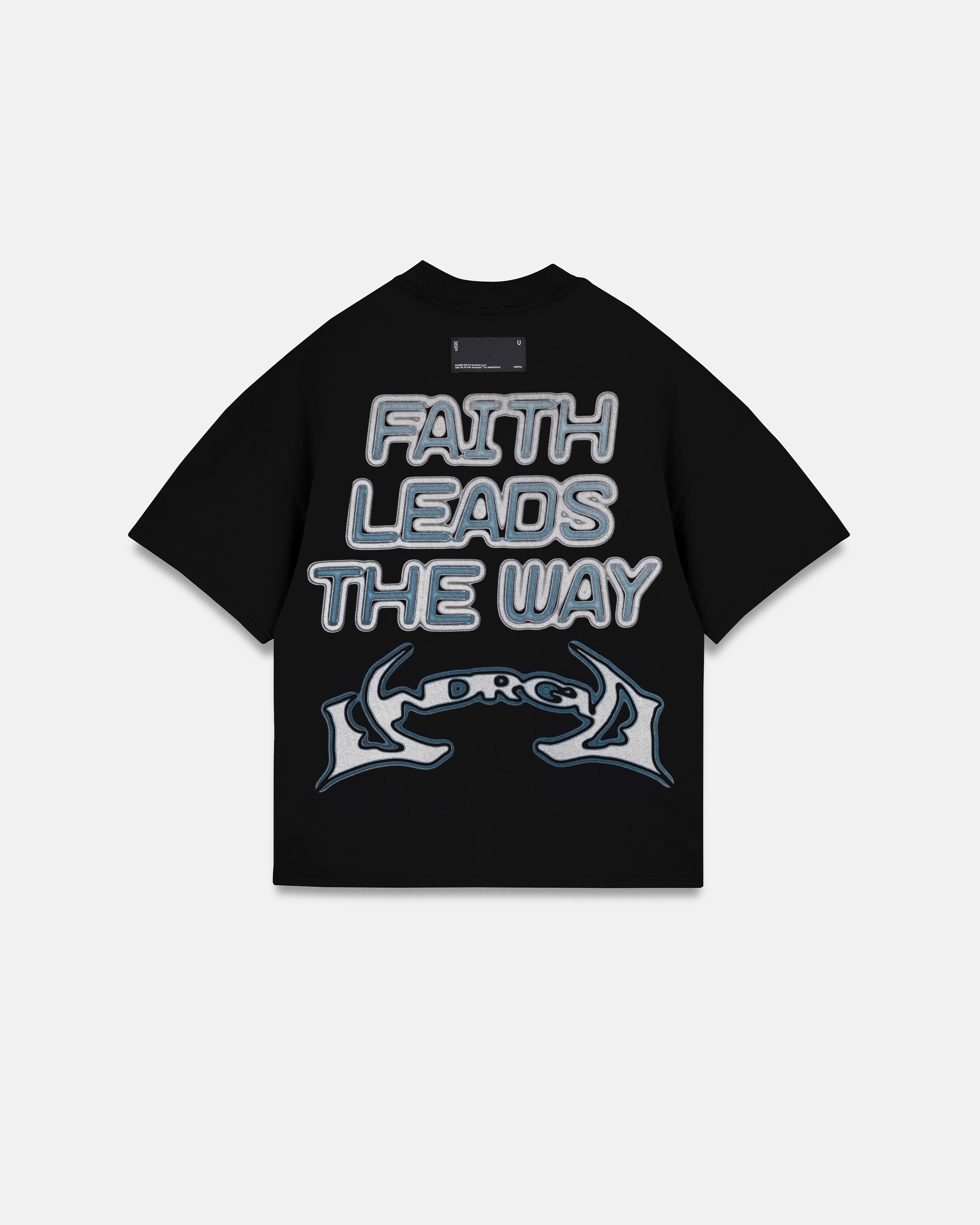 Act 1 Destiny Boxy Fit Tshirt Black