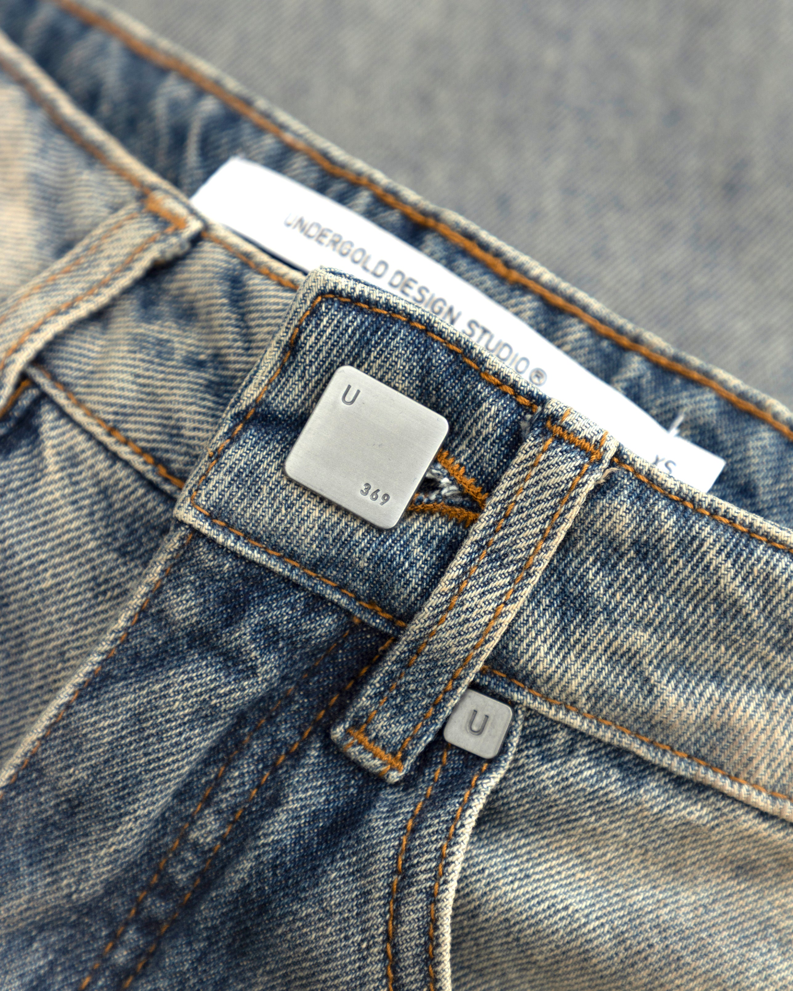 W Line Basic Wide Jeans Dirty Blue