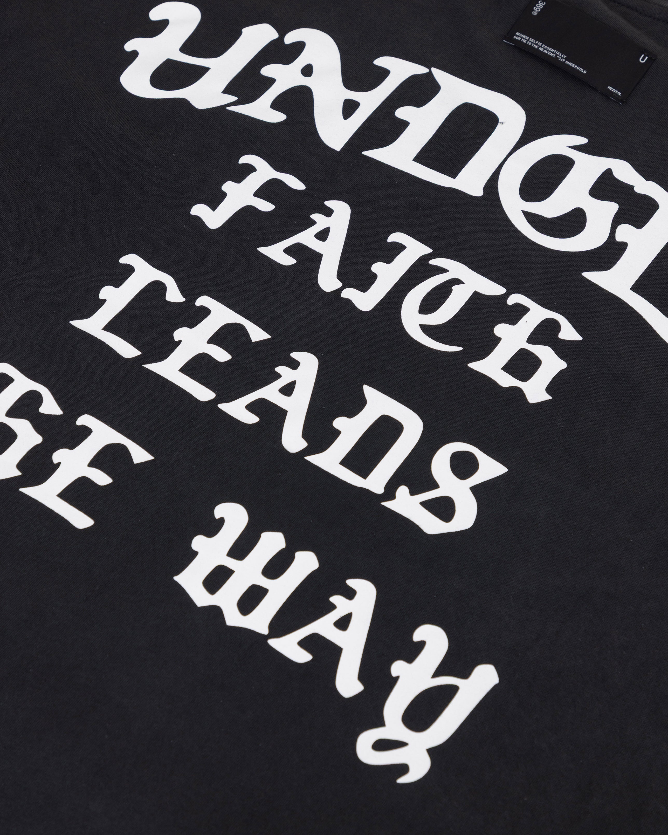 Act 1 Faith Tshirt Vintage Black