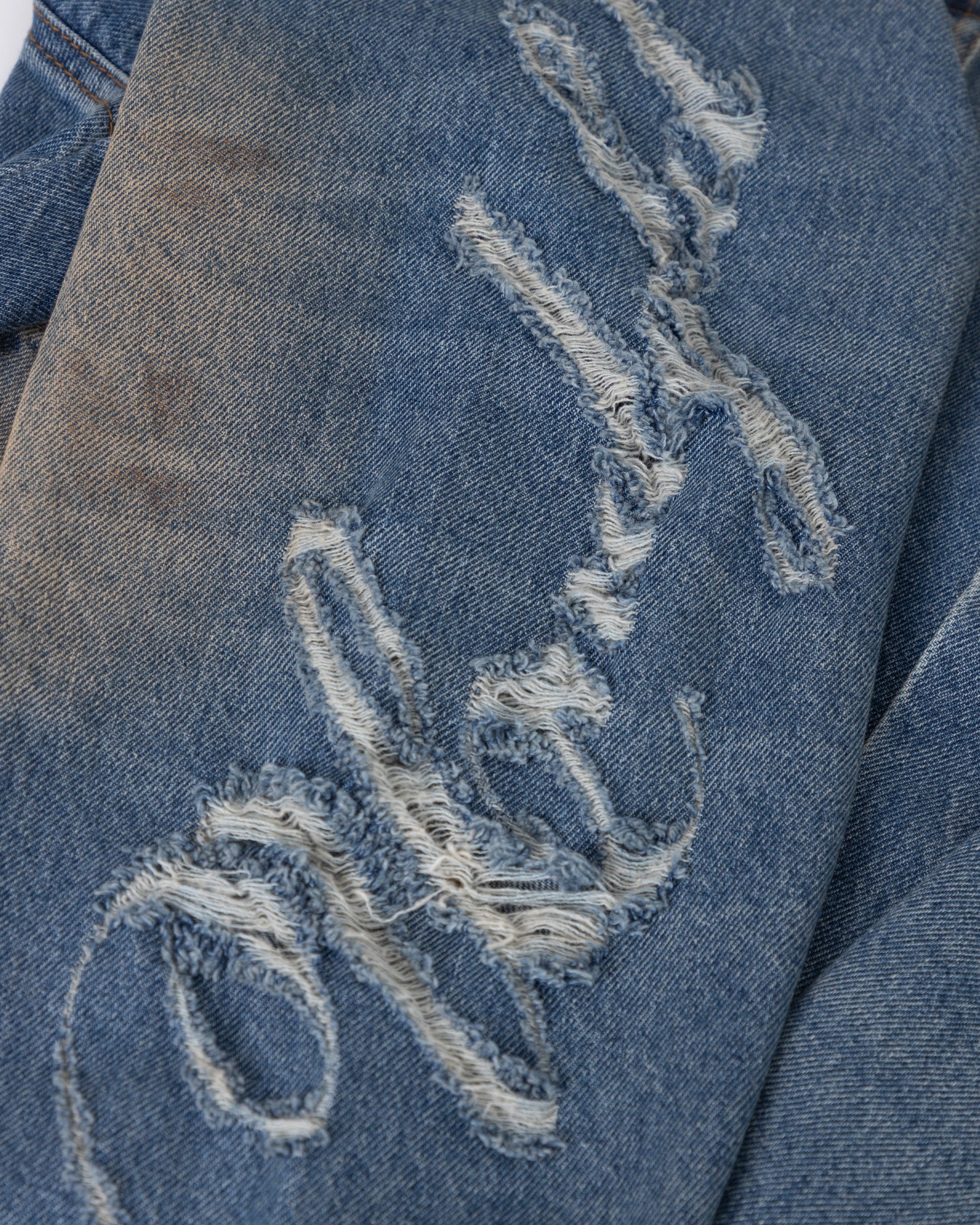 Stardust Undgld Studio Boxy Fit Jacket Mechanic Blue