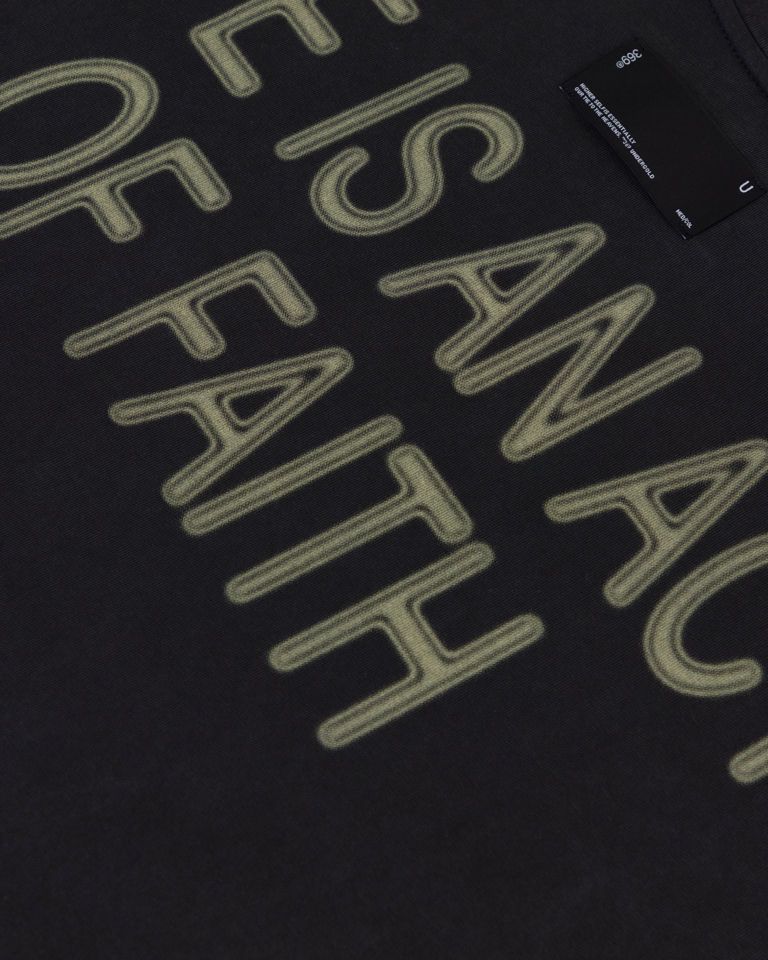 Act 1 Essence Boxy Fit Tshirt Vintage Black