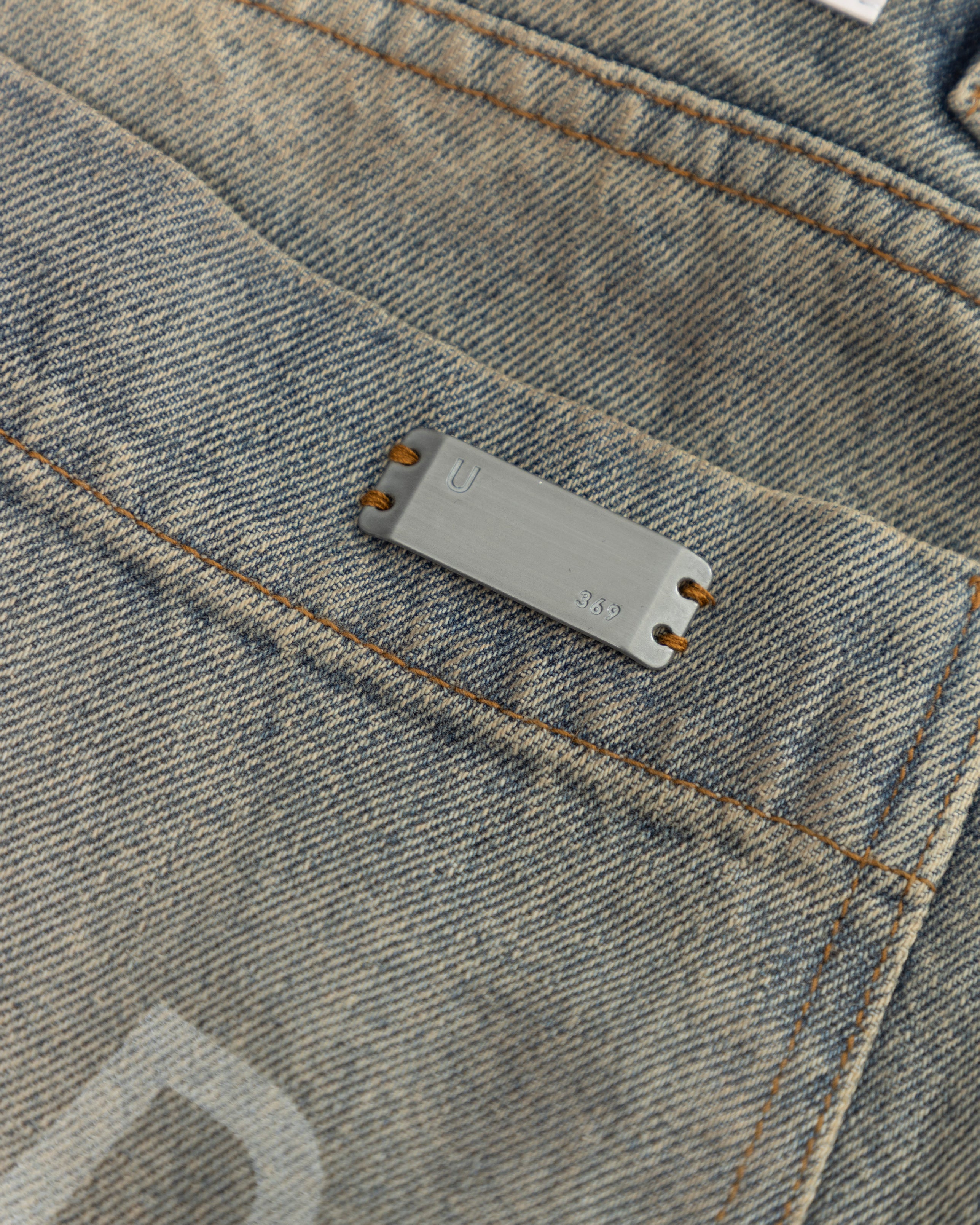 W Line Basic Wide Jeans Dirty Blue