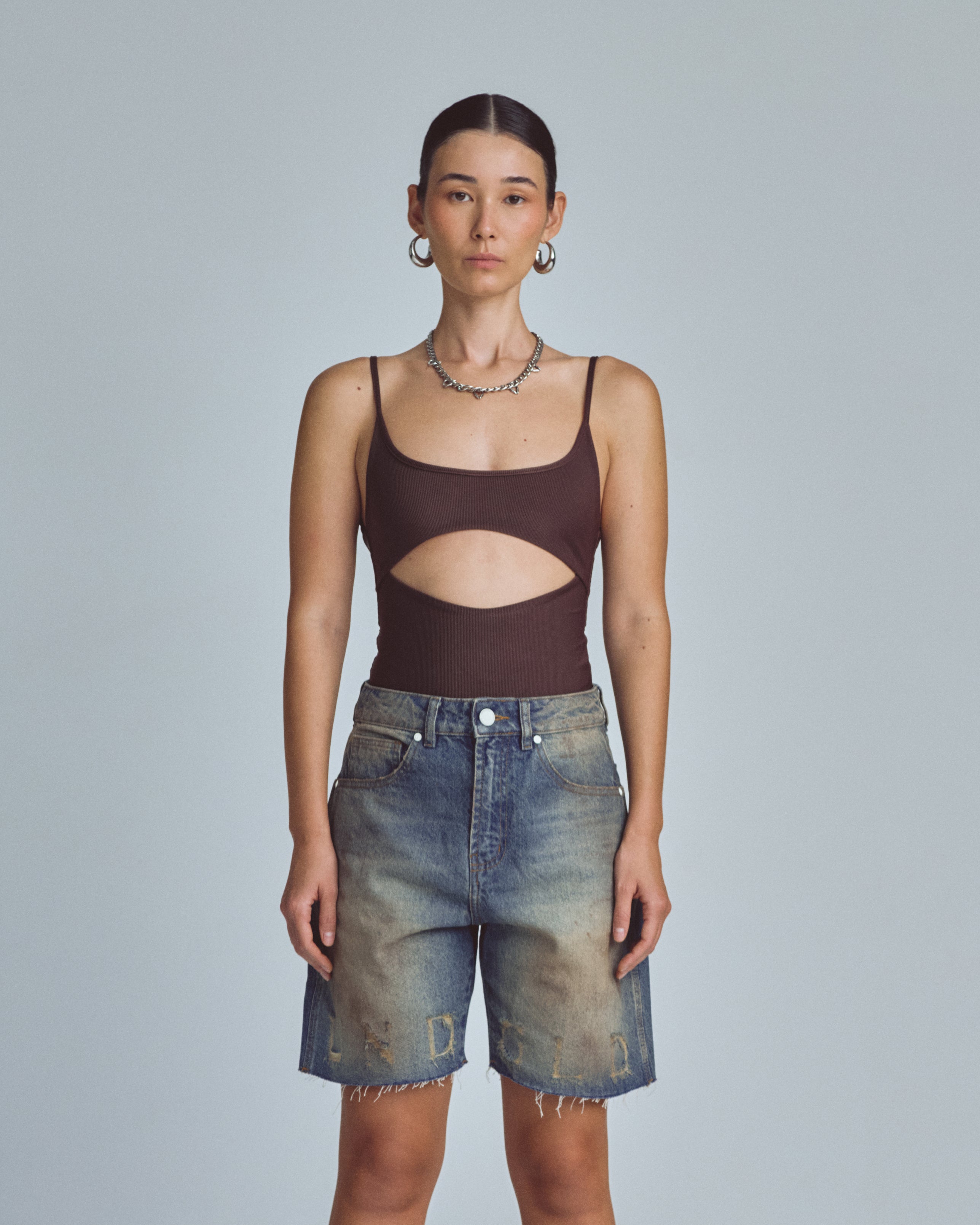 Basics Bodysuit Brown