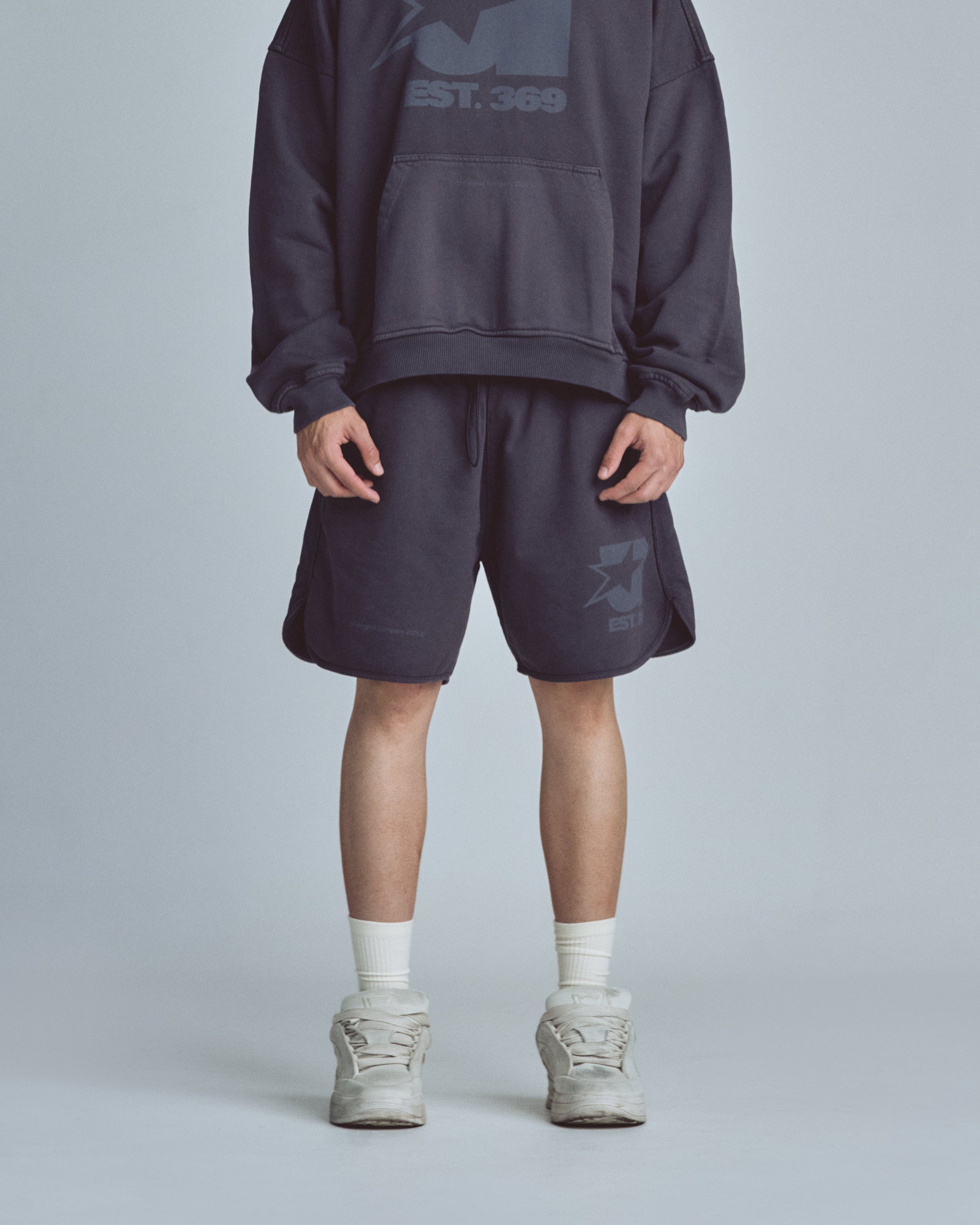 Stardust Symbol Biased Shorts Vintage Gray