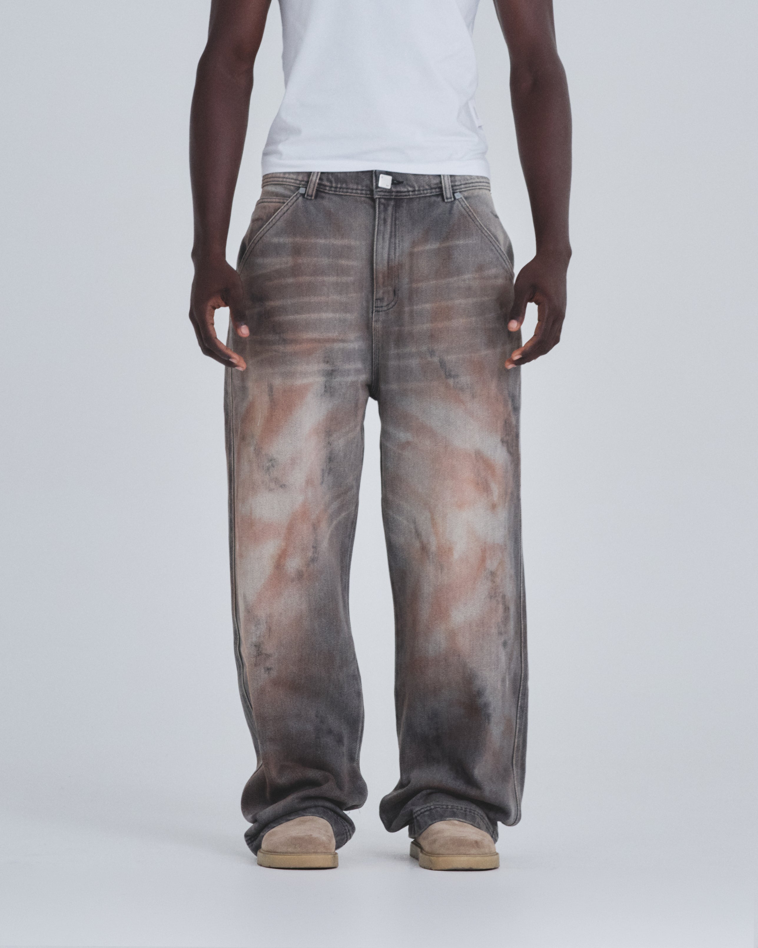 Holy State UNDGLD Wide Jeans Mechanic Gray