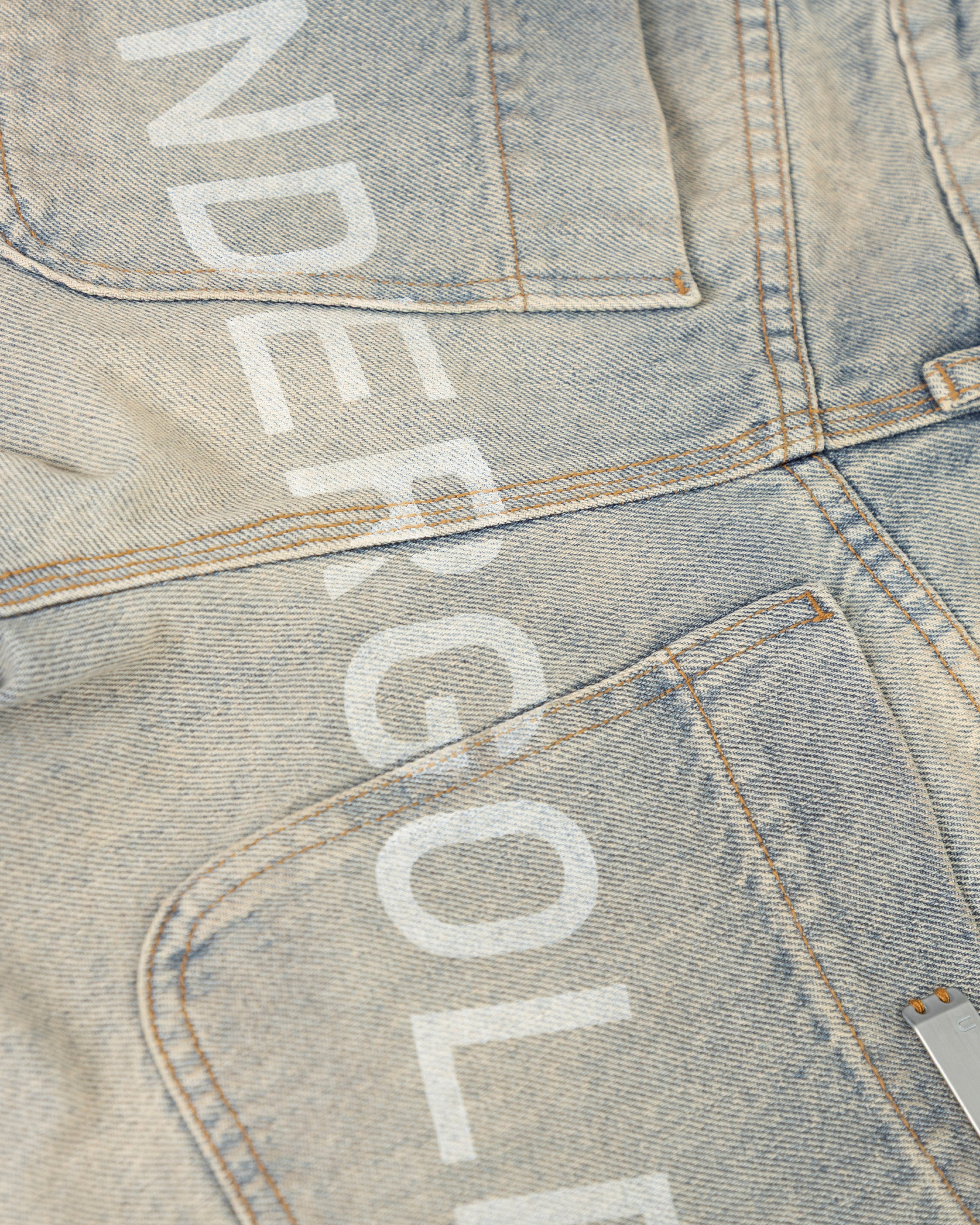 W Line Basic Wide Jeans Dirty Blue