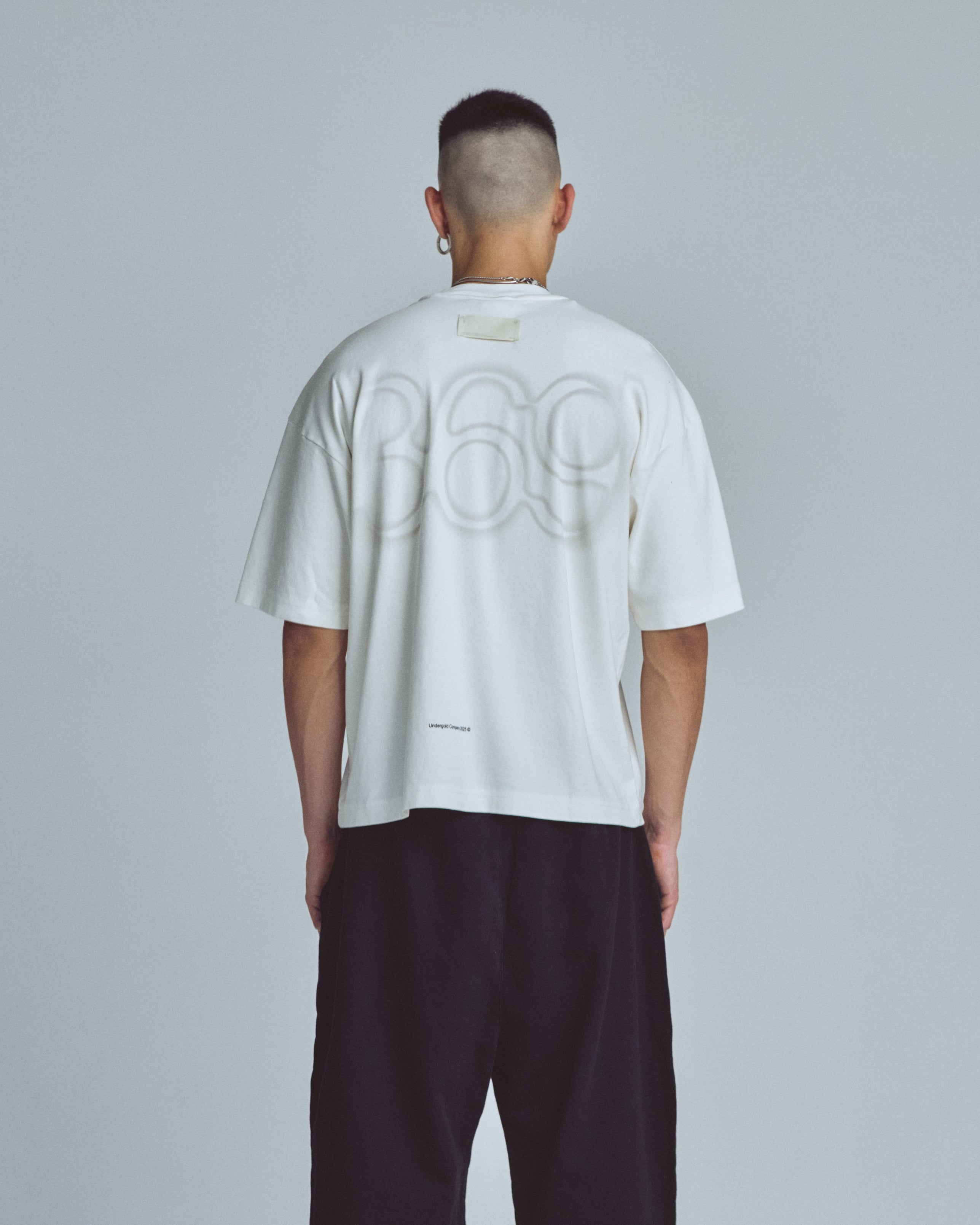 Stardust Code Boxy Fit Tshirt White