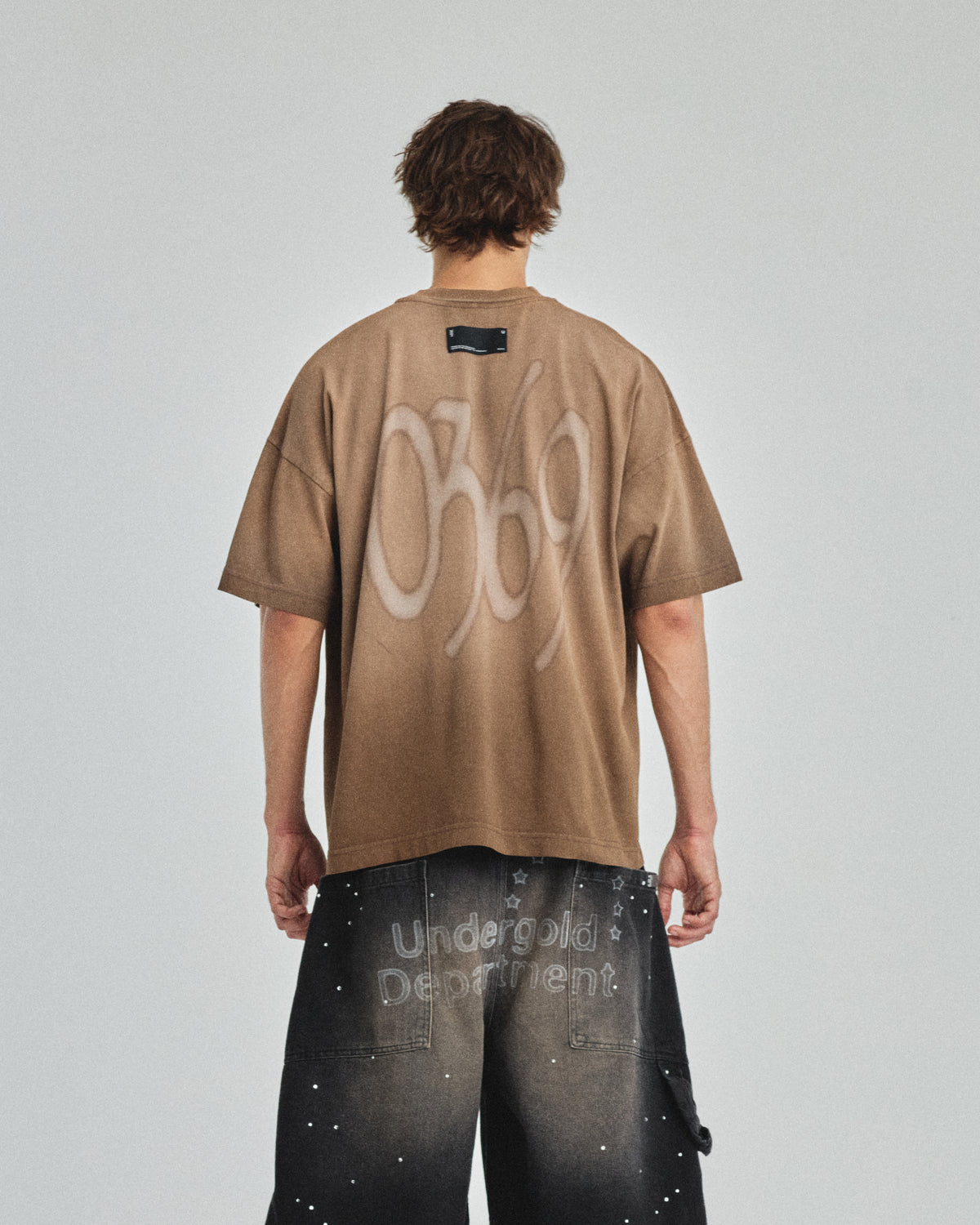 Pilgrimage Risen Tshirt Washed Brown