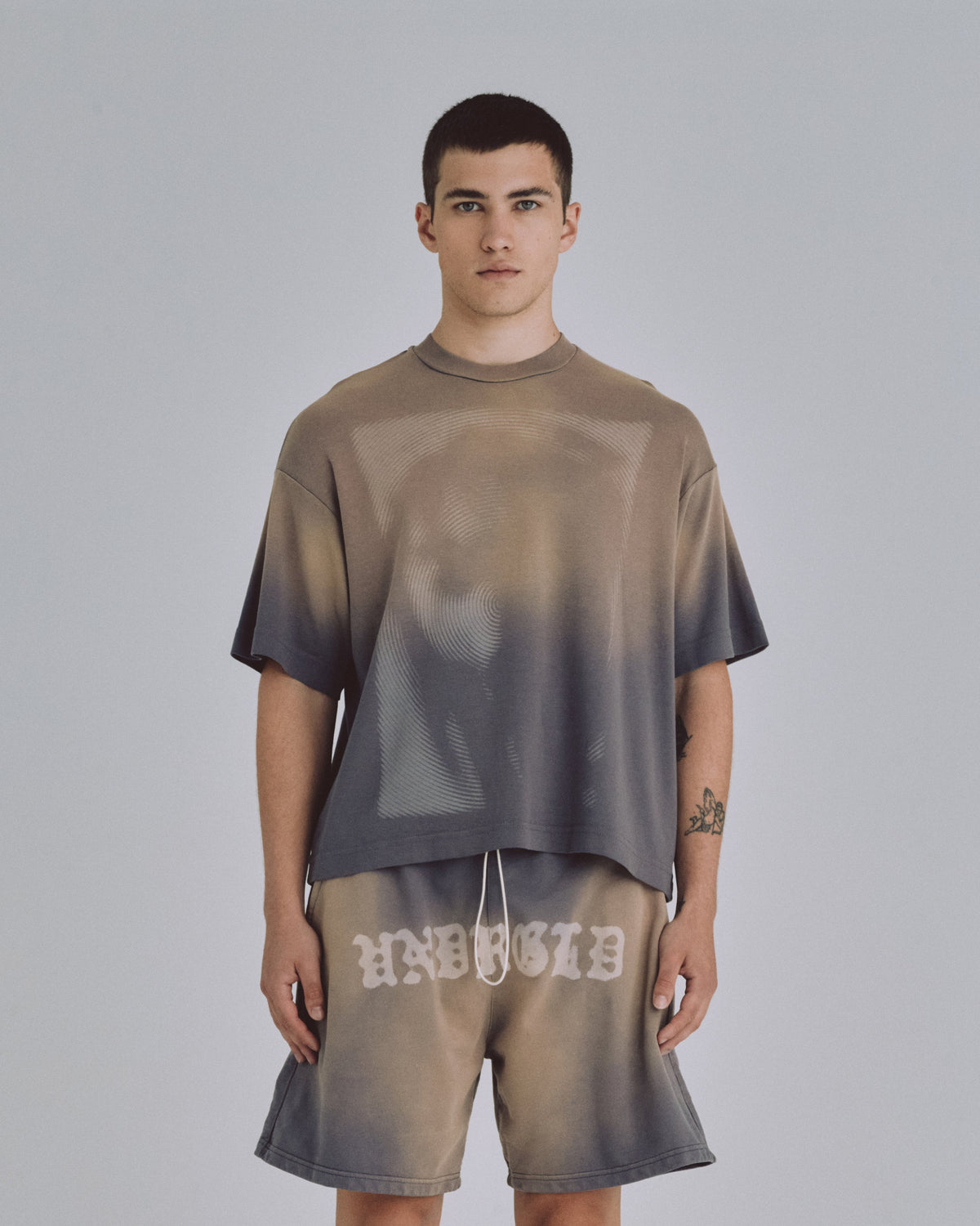 94' Mater Boxy Fit Tshirt Dirty Brown