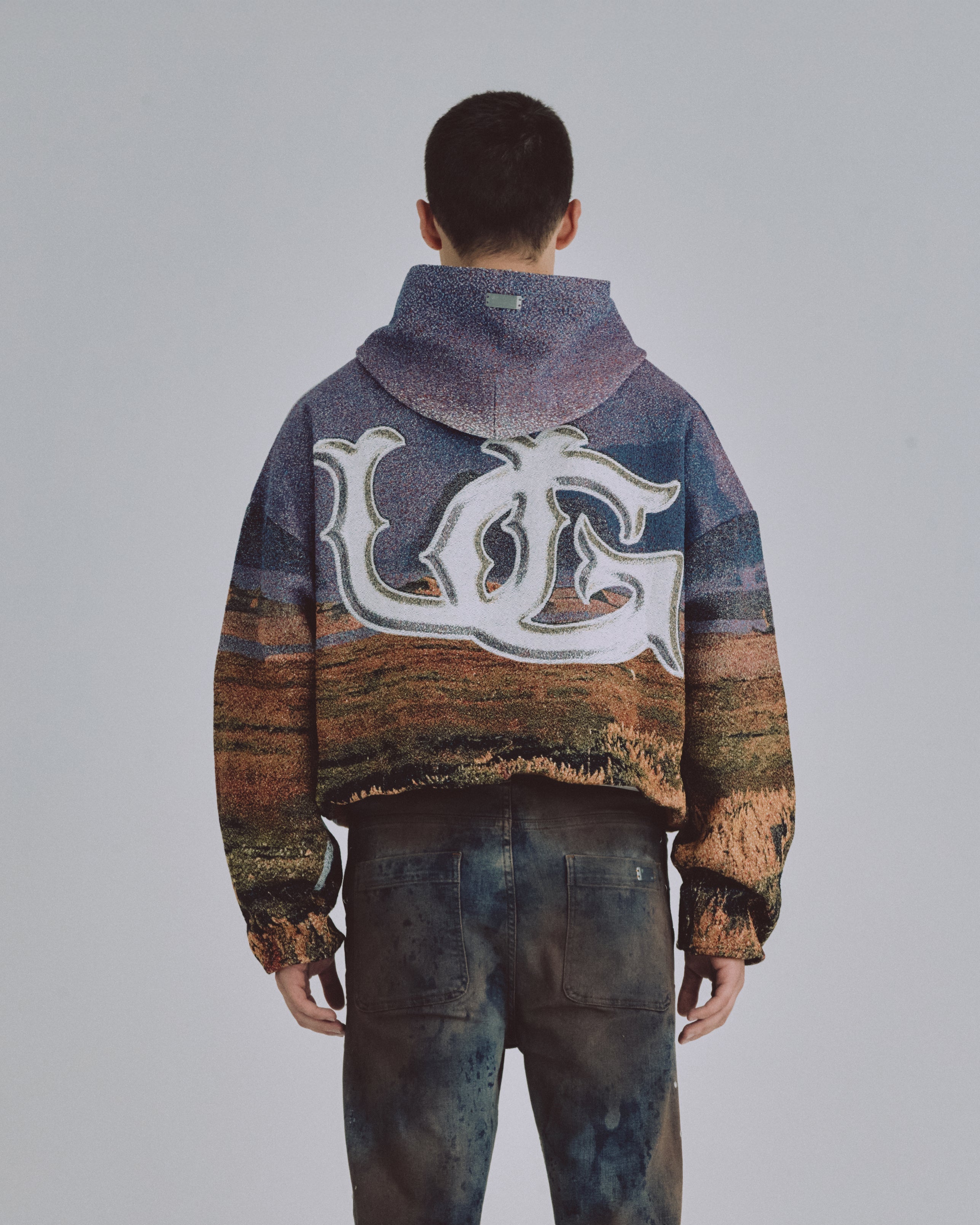 94' Skyborn Knit Hoodie Skyborn Pattern