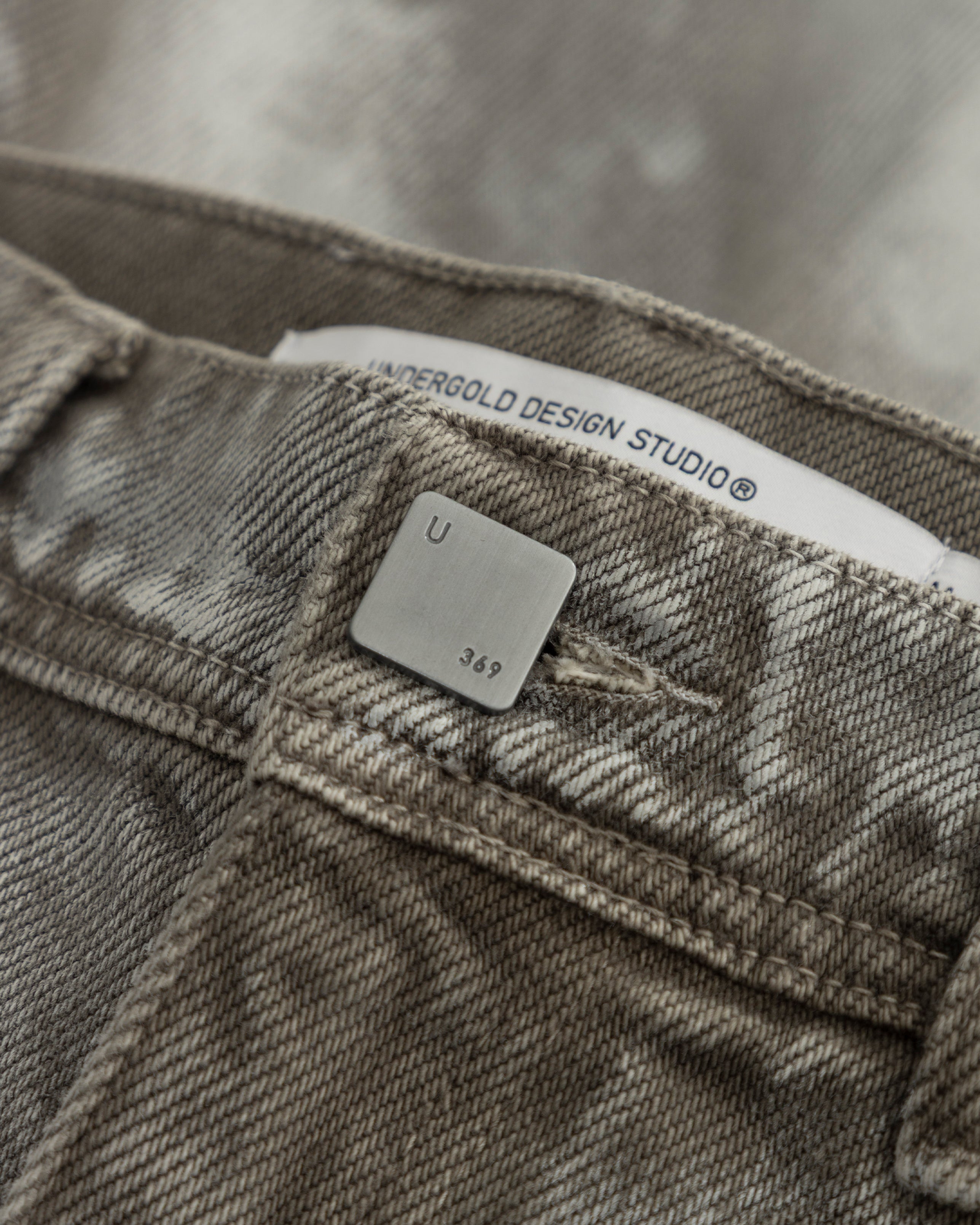 94' UDGD Riveted Painted Jorts Painted Gray