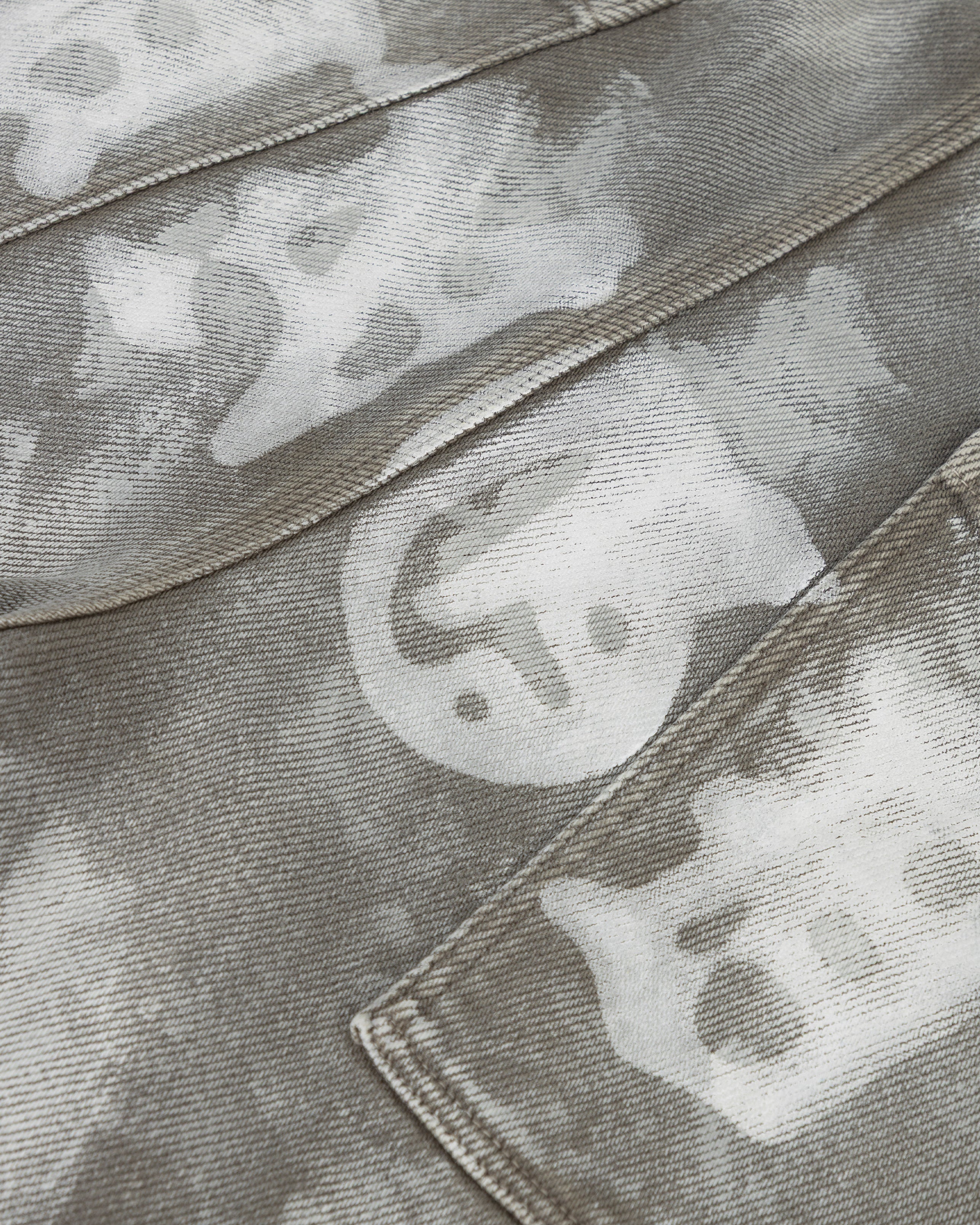 94' UDGD Riveted Painted Jorts Painted Gray