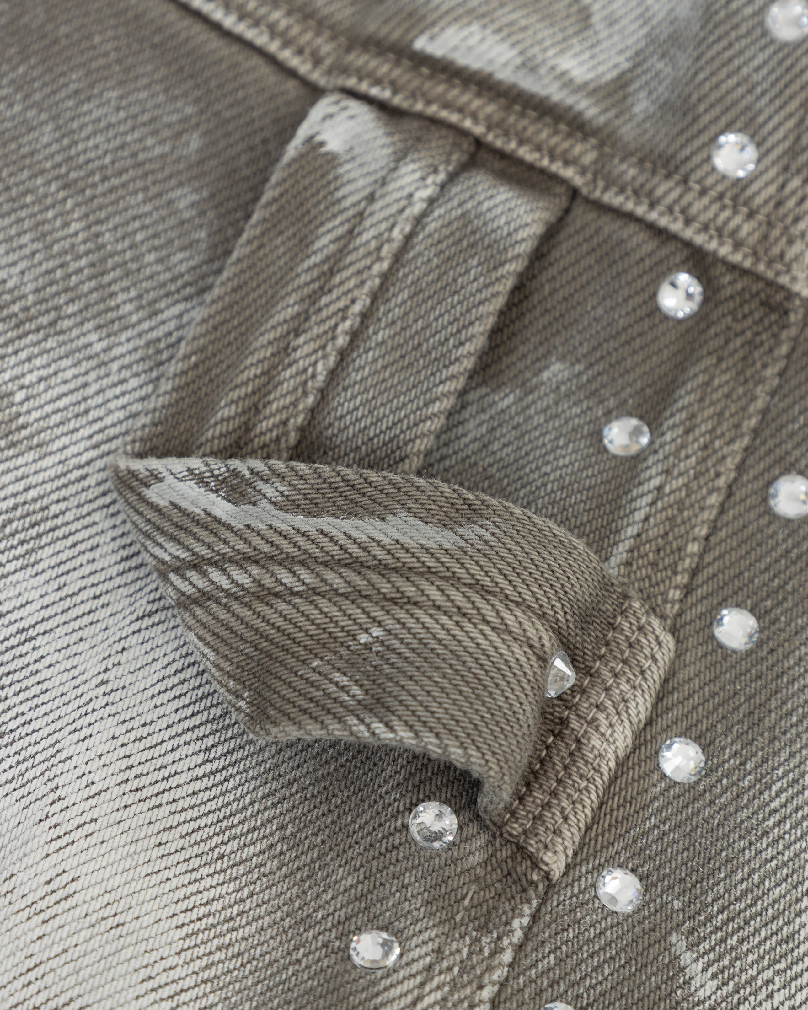 94' UDGD Riveted Painted Jorts Painted Gray