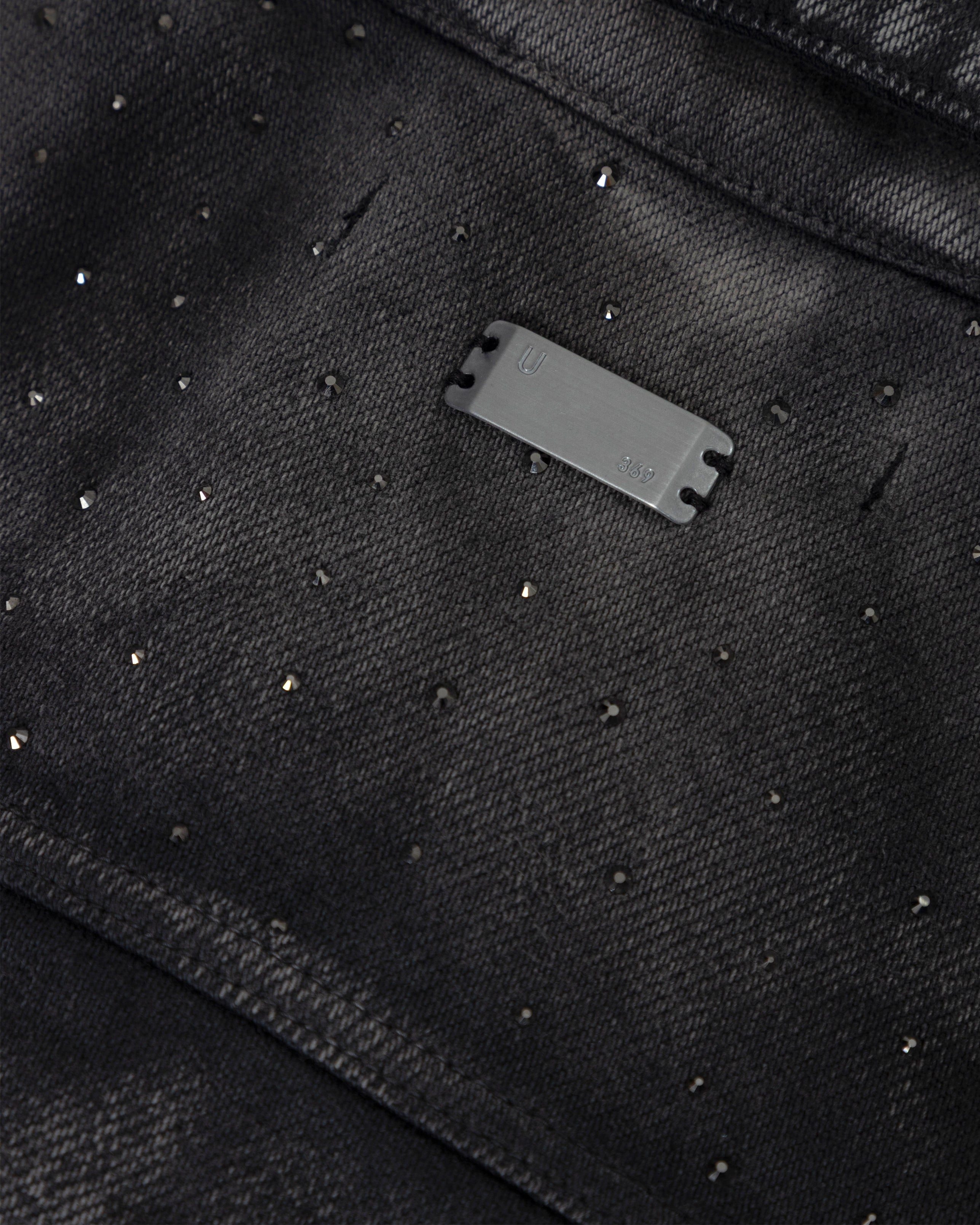 94' UNDRGLD Double Destroyed Jacket Vintage Gray