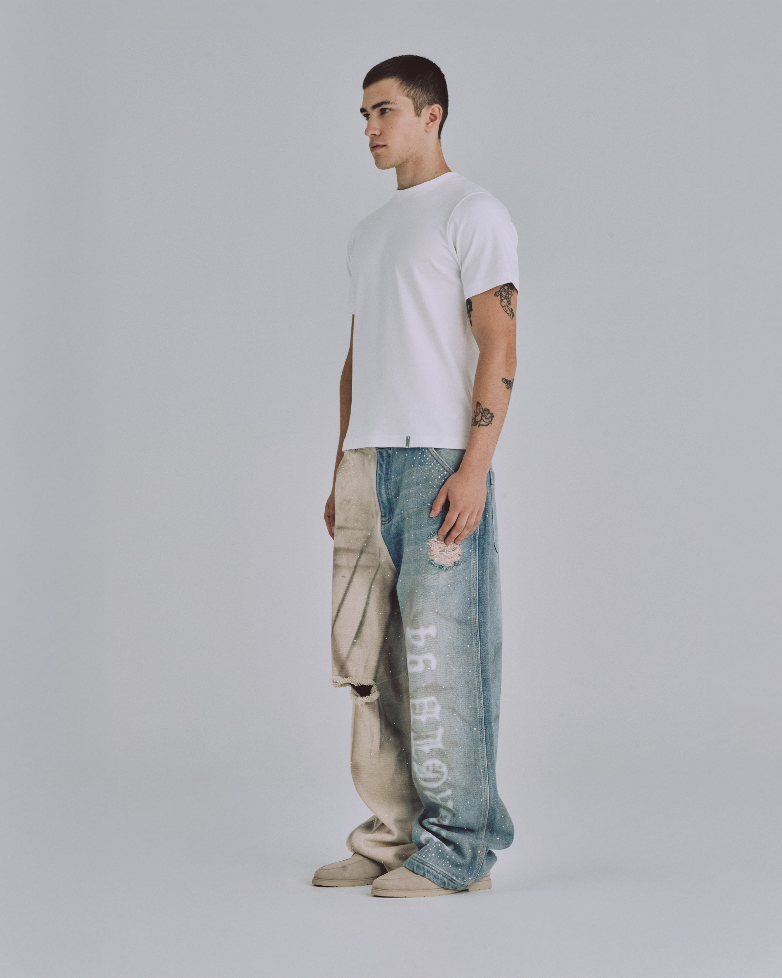 94' UNDRGLD Wide Jeans Mechanic Dual