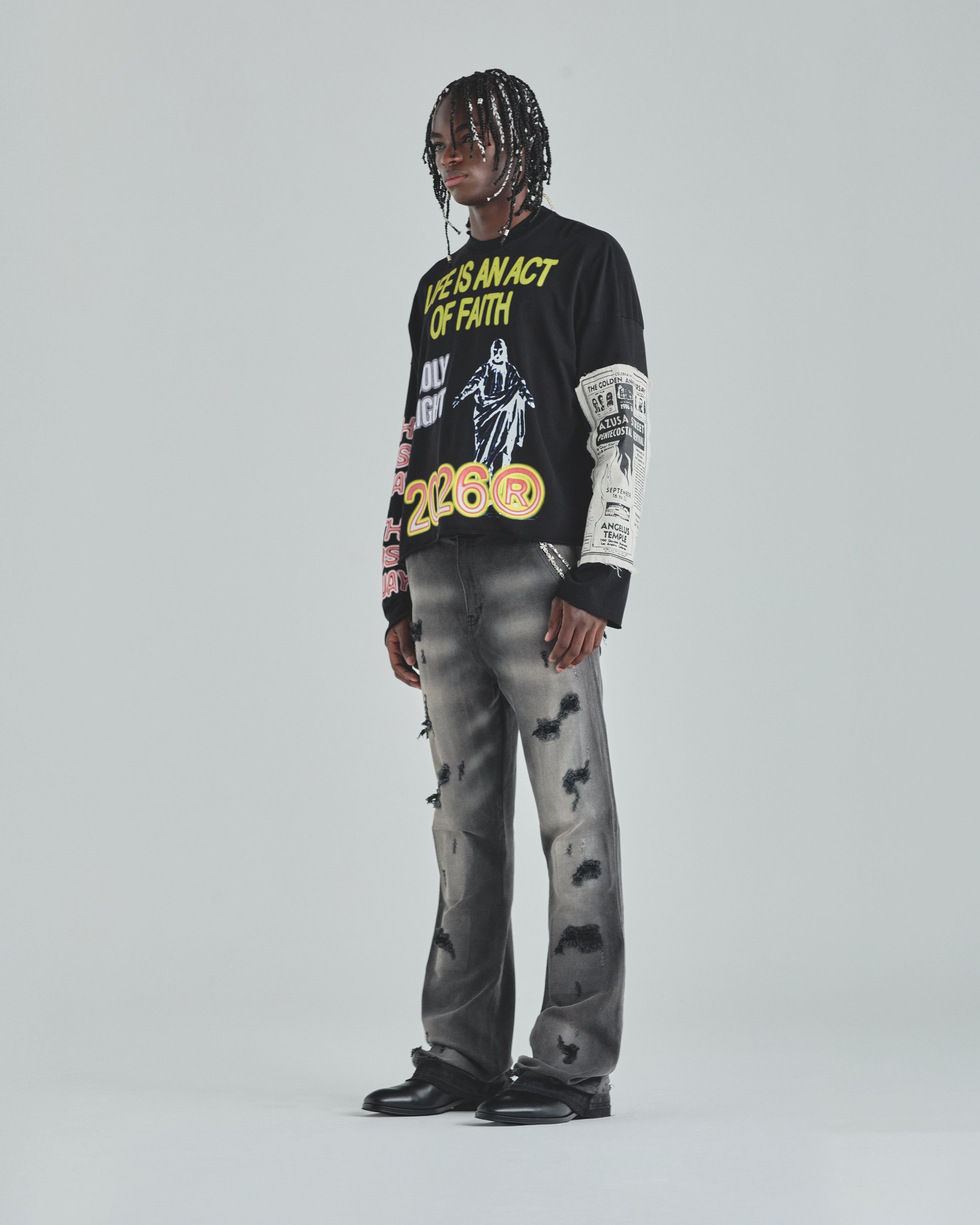Act 1 Heal Long Sleeve Tshirt Black