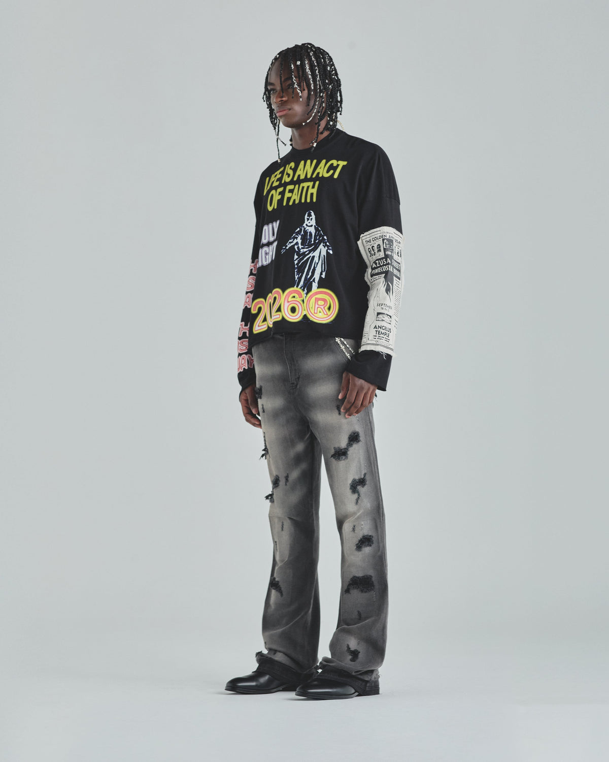 Act 1 Heal Long Sleeve Tshirt Black