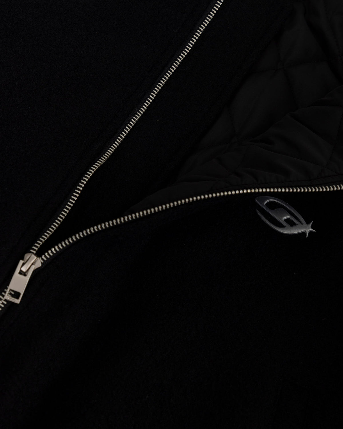 Act 1 Neon Bomber Jacket Black