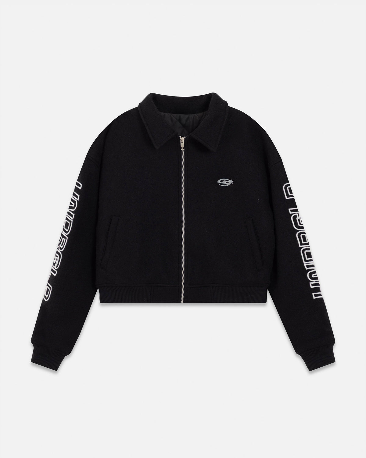 Act 1 Neon Bomber Jacket Black