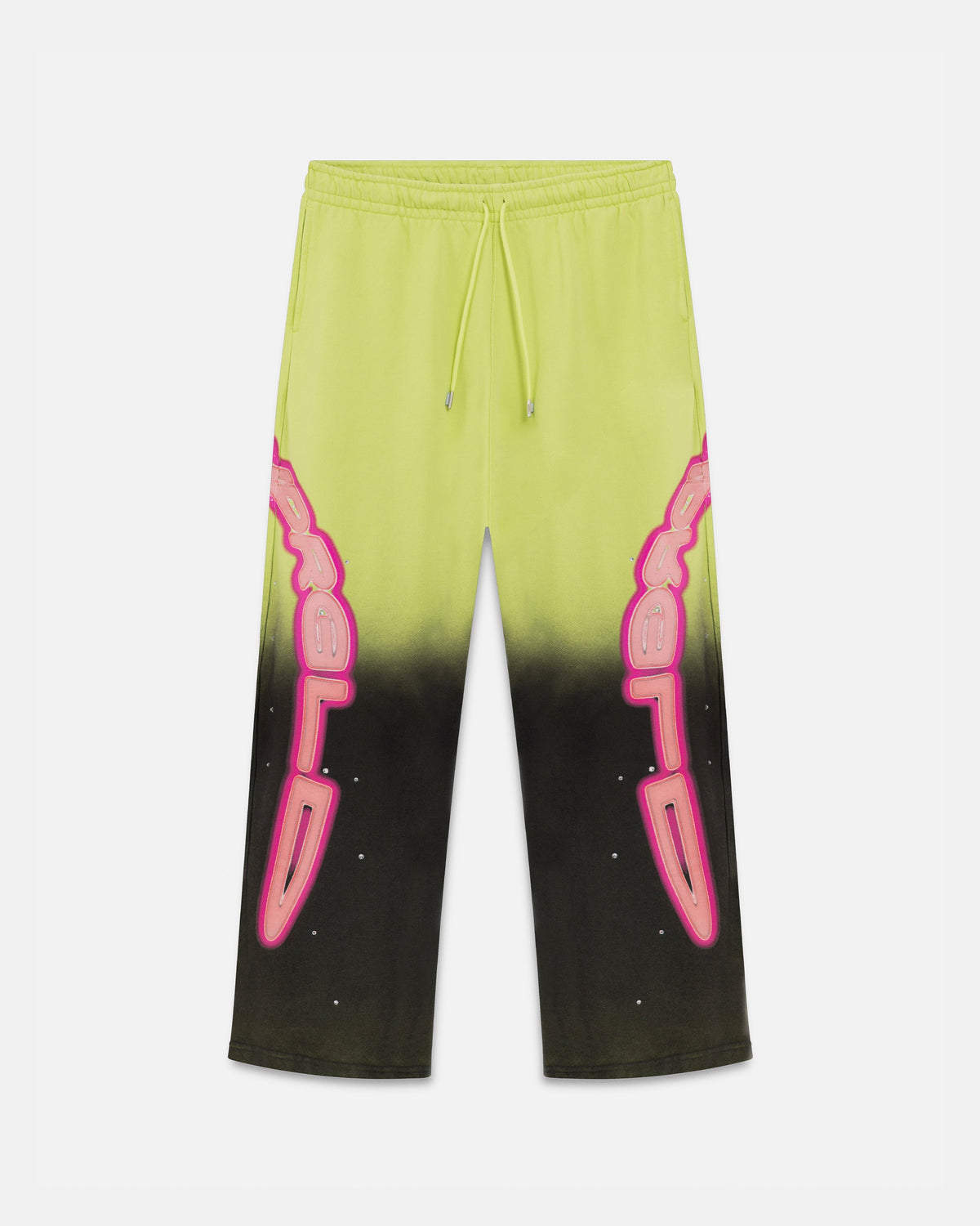 Act 1 Neon Straightpants Faded Green