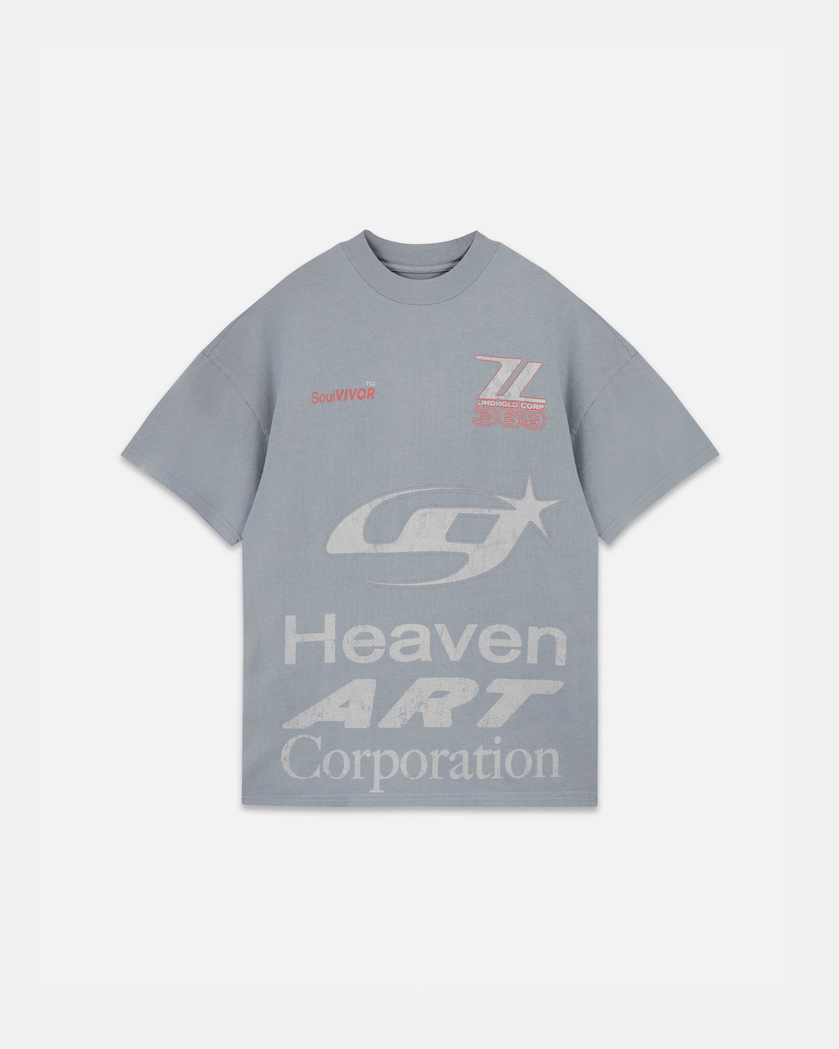 Act 1 Racer Tshirt Light Gray