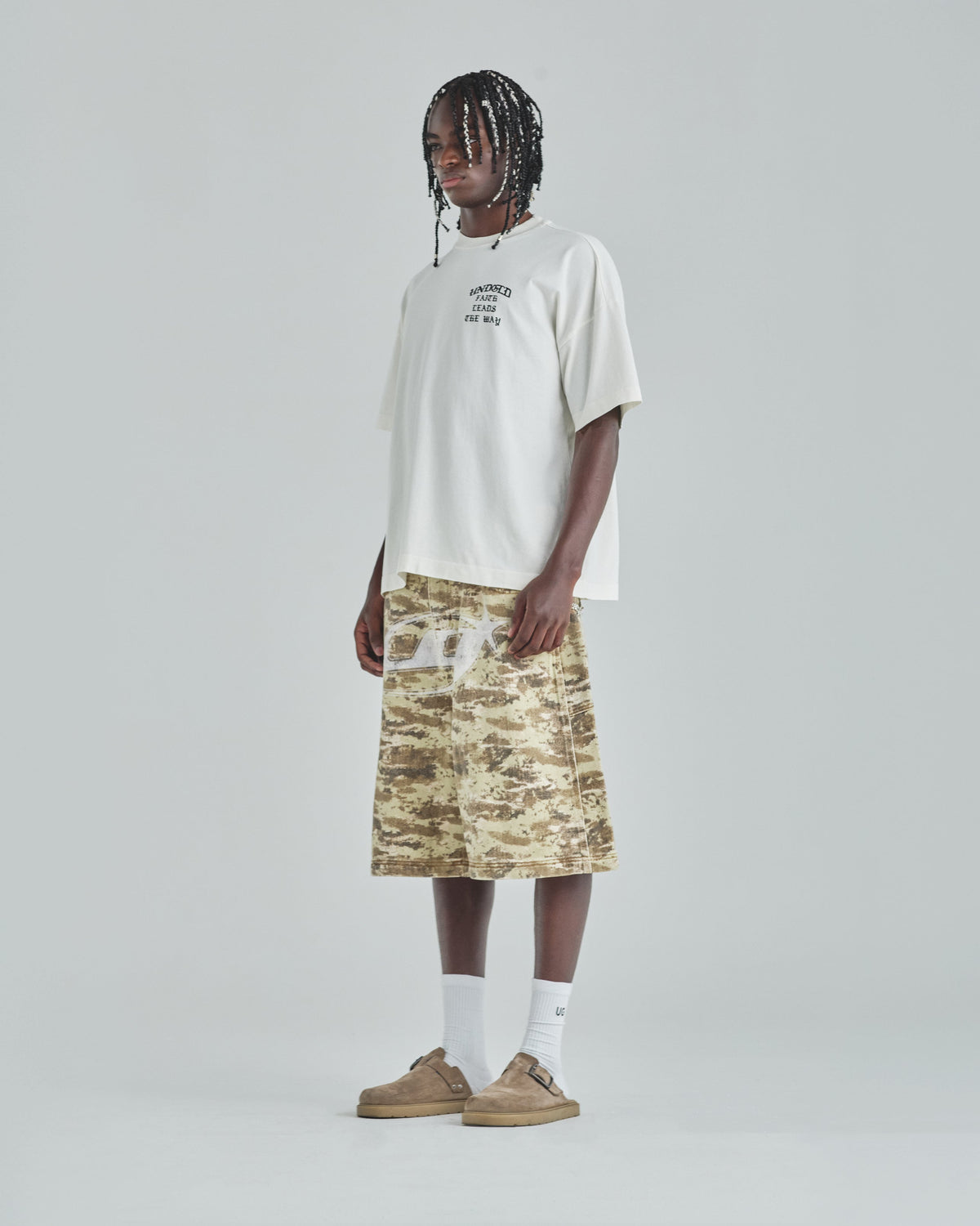 Act 1 UG Star Denim Jorts Light Cammo