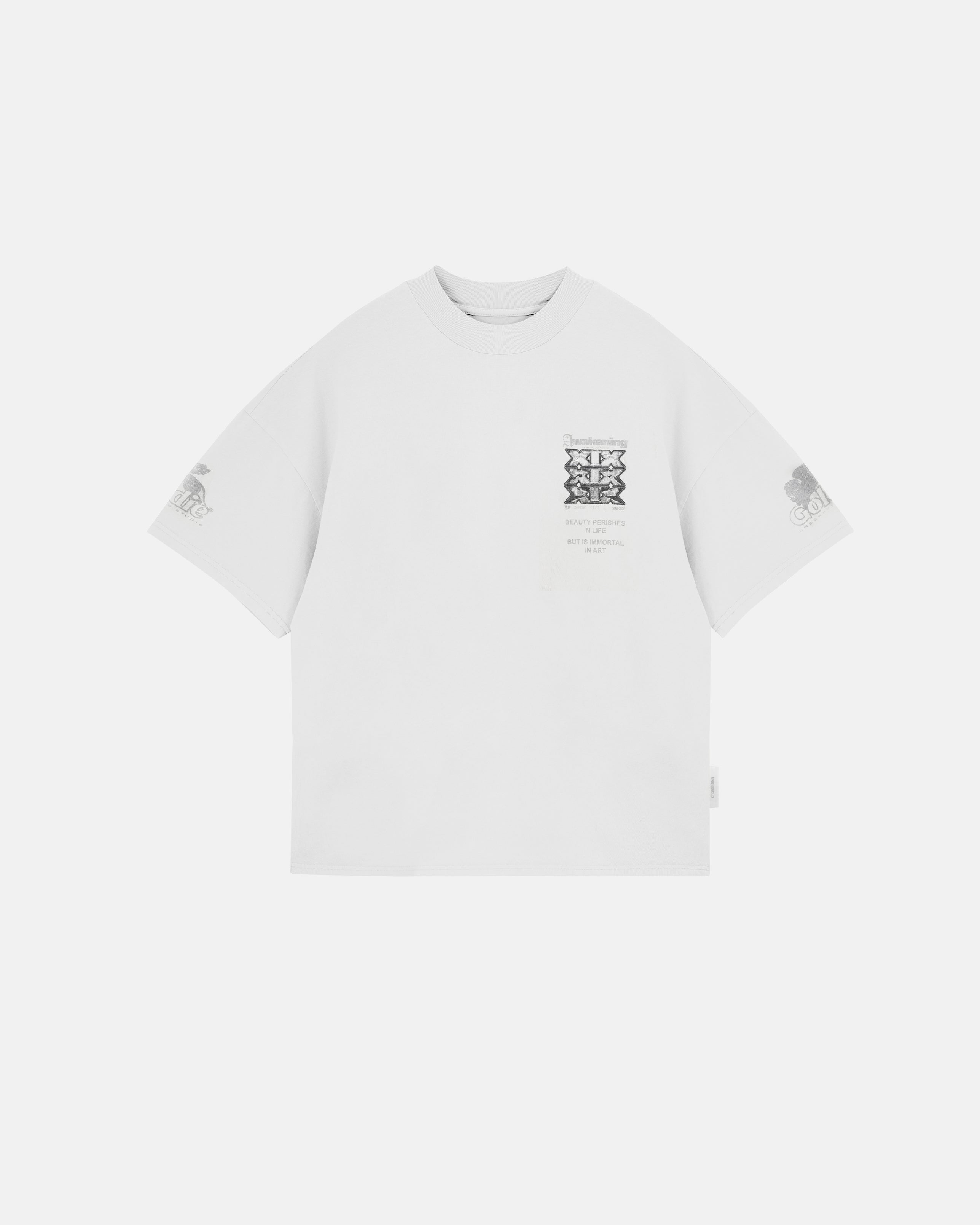 Agnus Dei Awakening Boxy Fit Tshirt White