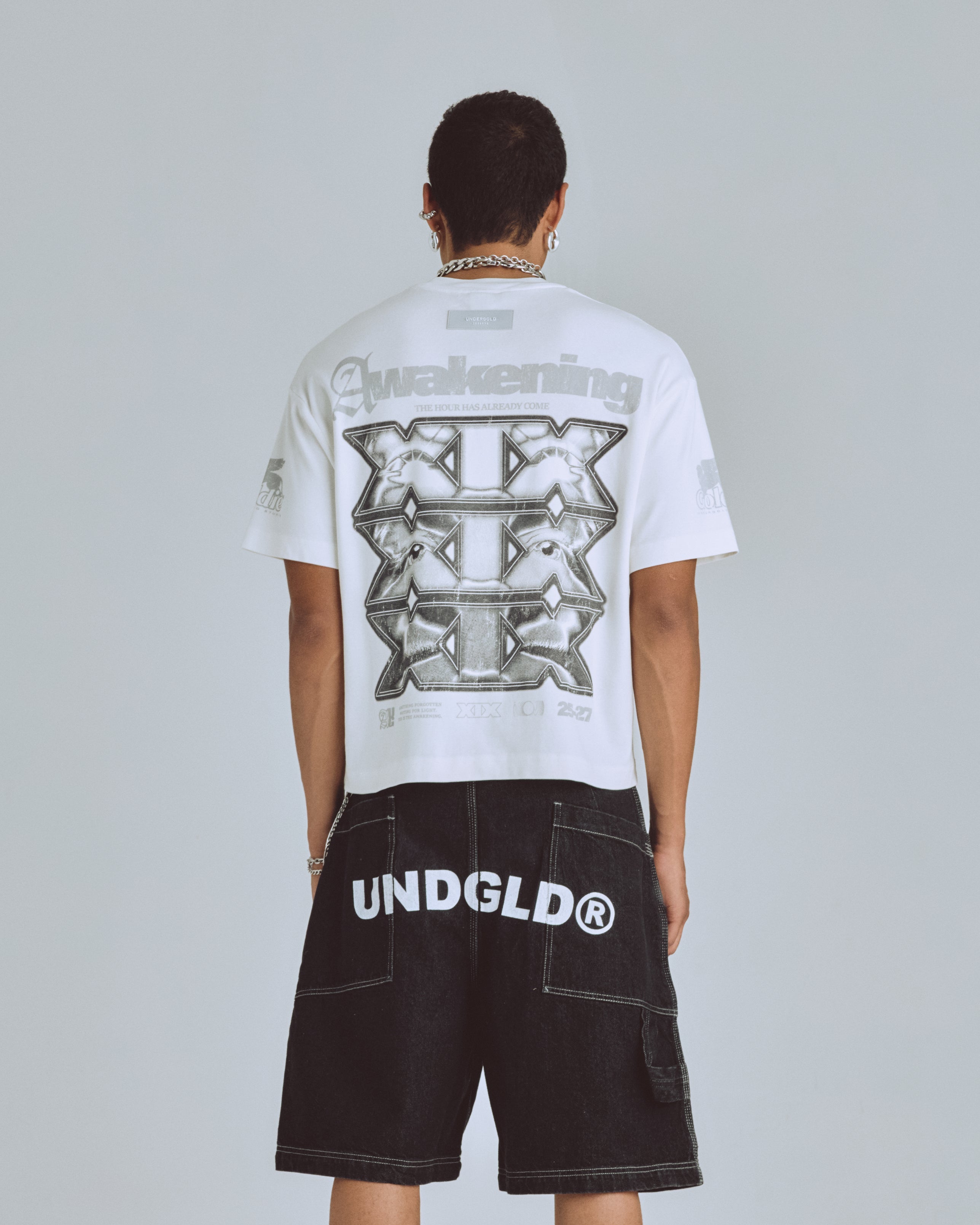 Agnus Dei Awakening Boxy Fit Tshirt White