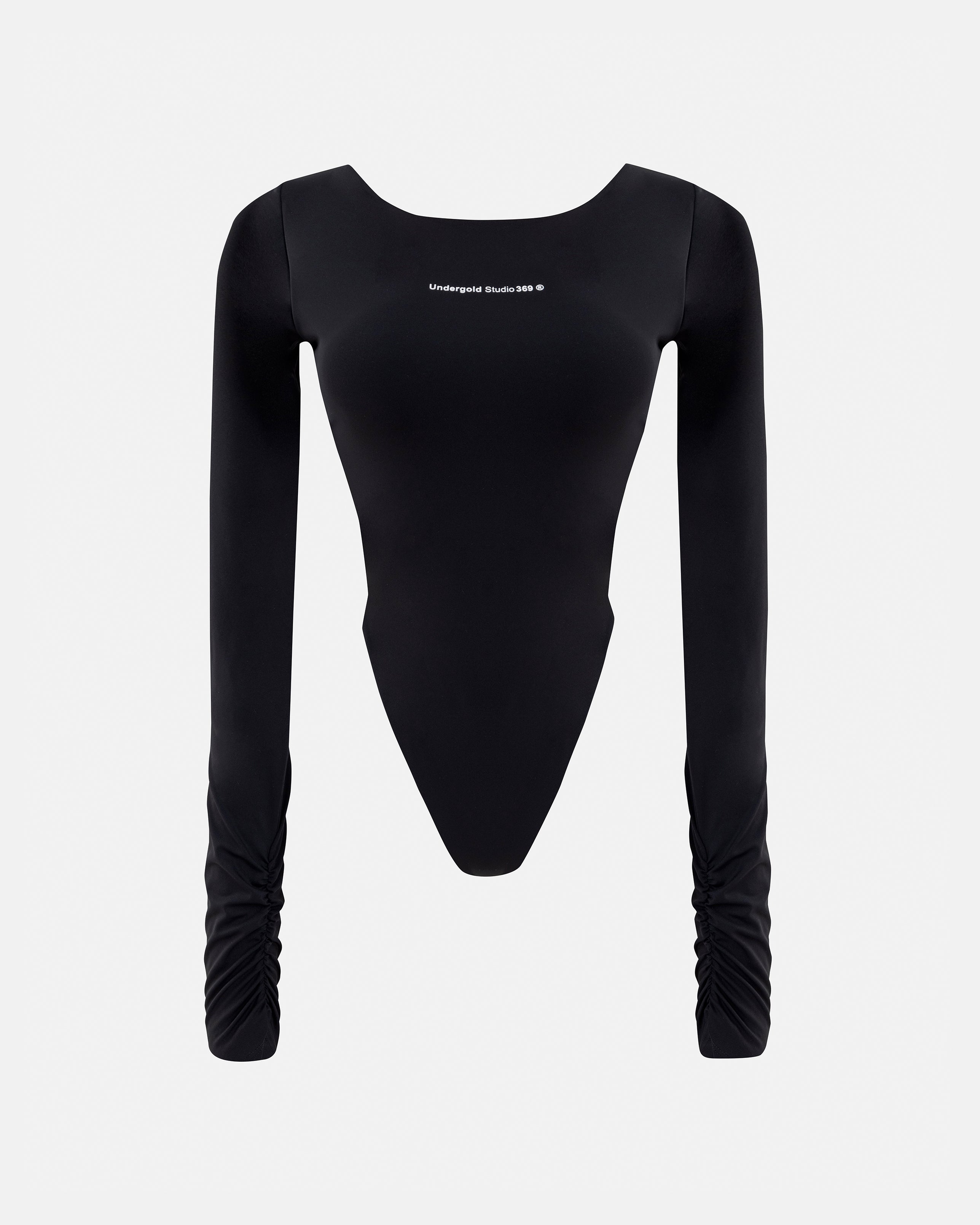 Bascis Undergold Studio Backless Long Sleeve Body Black