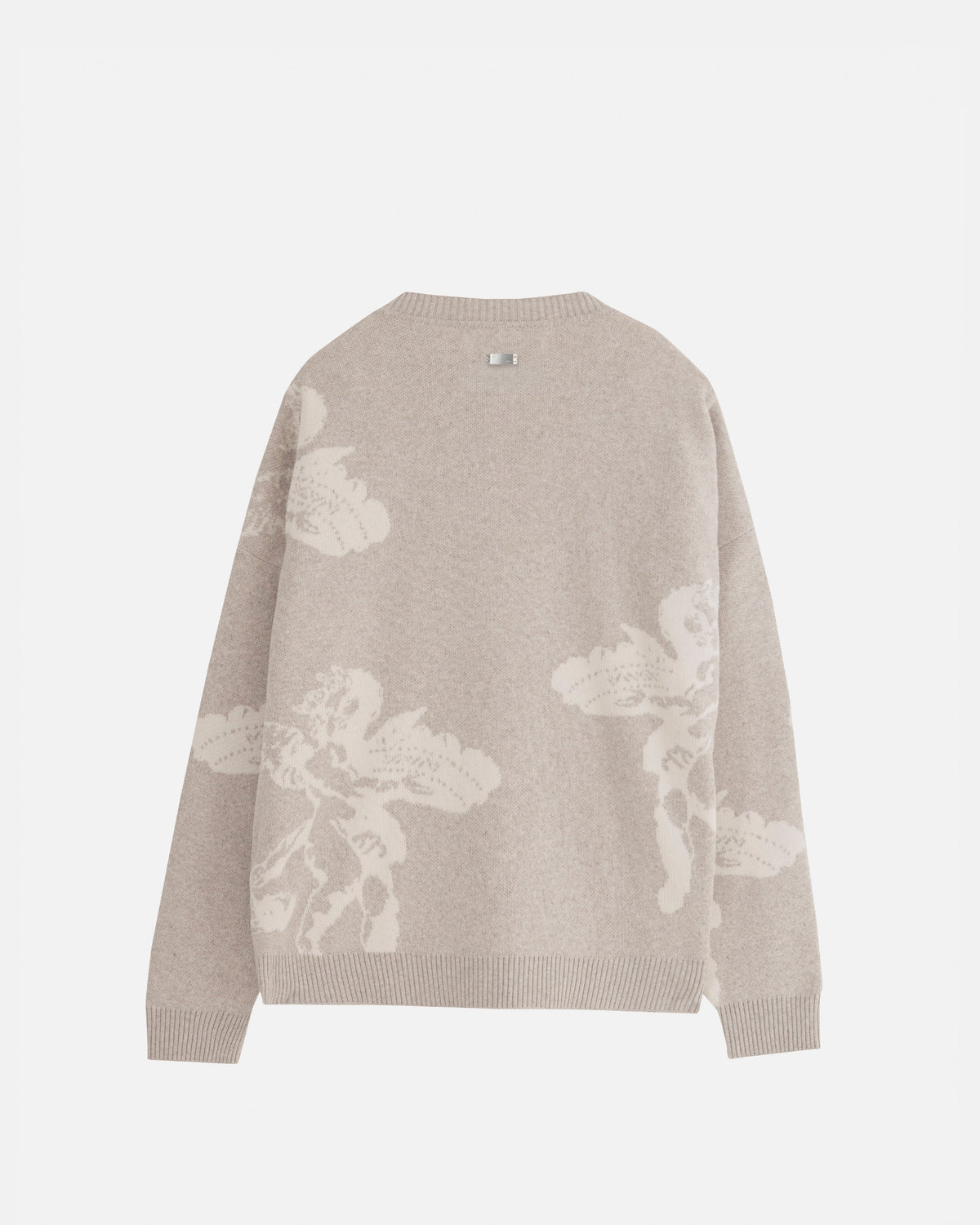 Basics Cherubs Knit Crewneck Gray