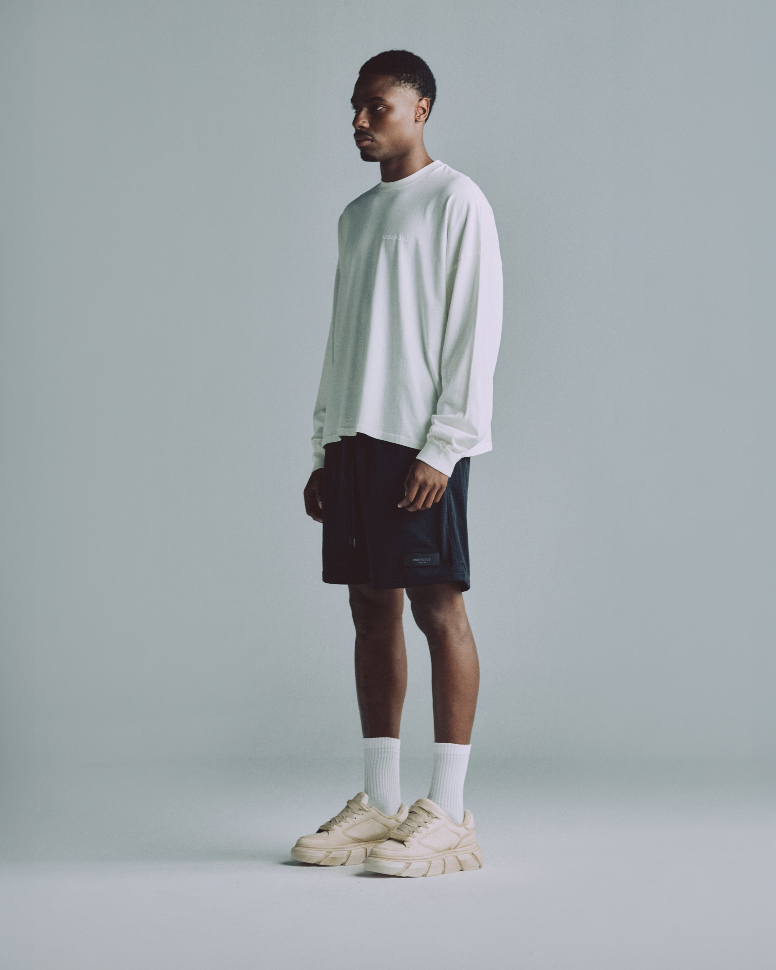 Basics Mesh Short Black