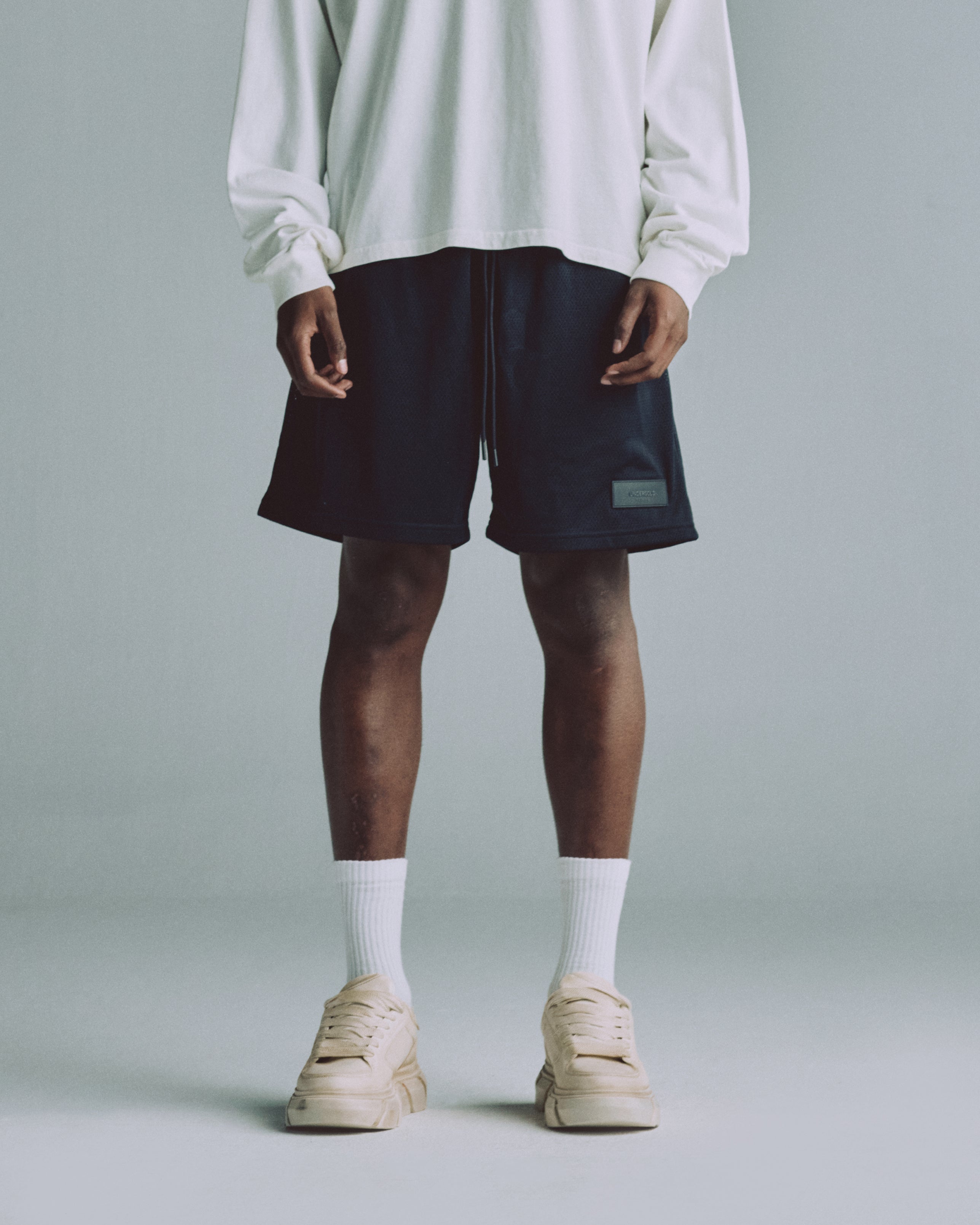 Basics Mesh Short Black