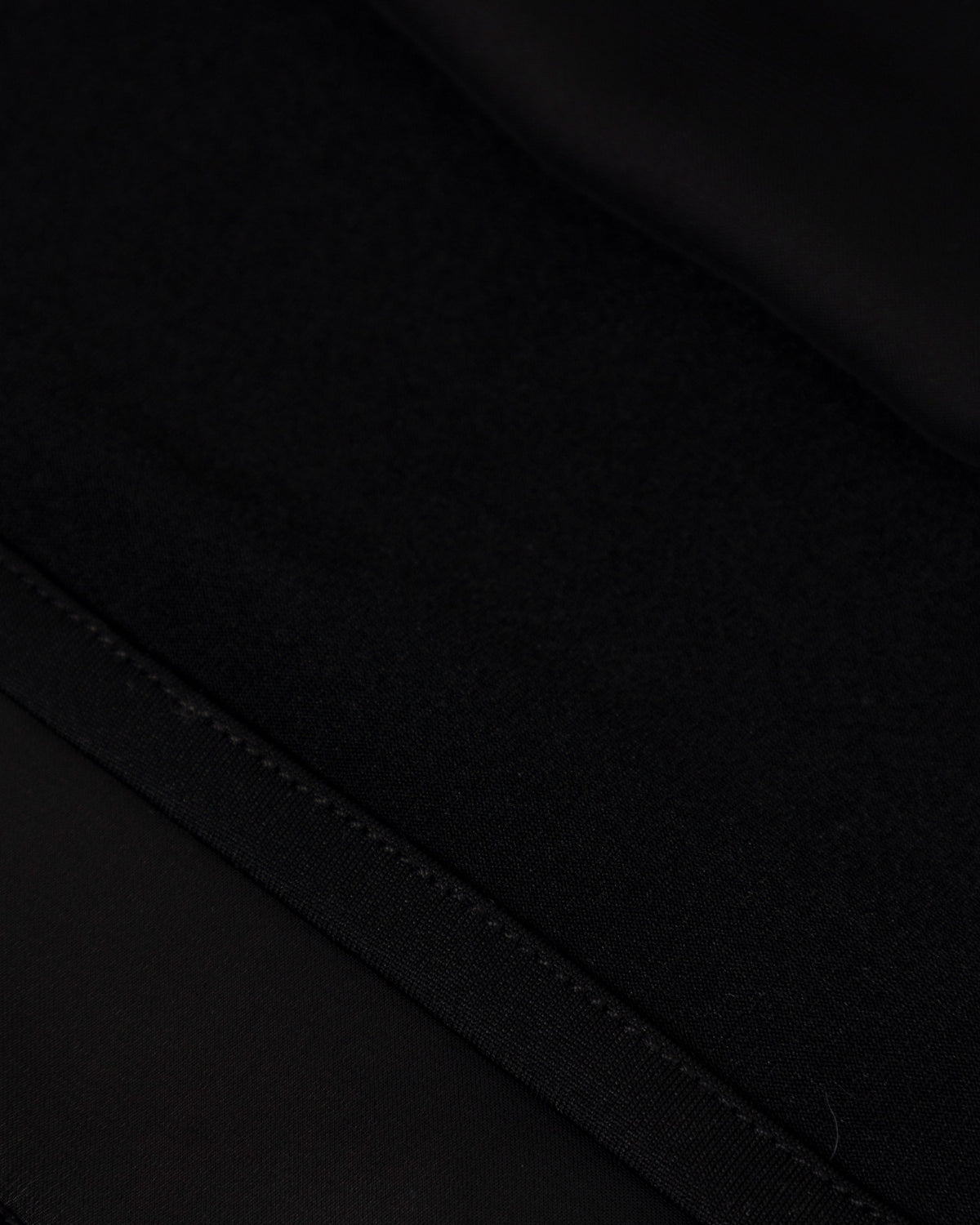 Basics Silk Long Skirt Black