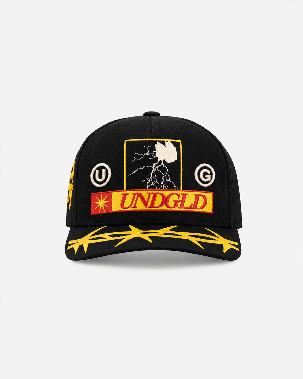 Basics Storm High Crown Cap Black