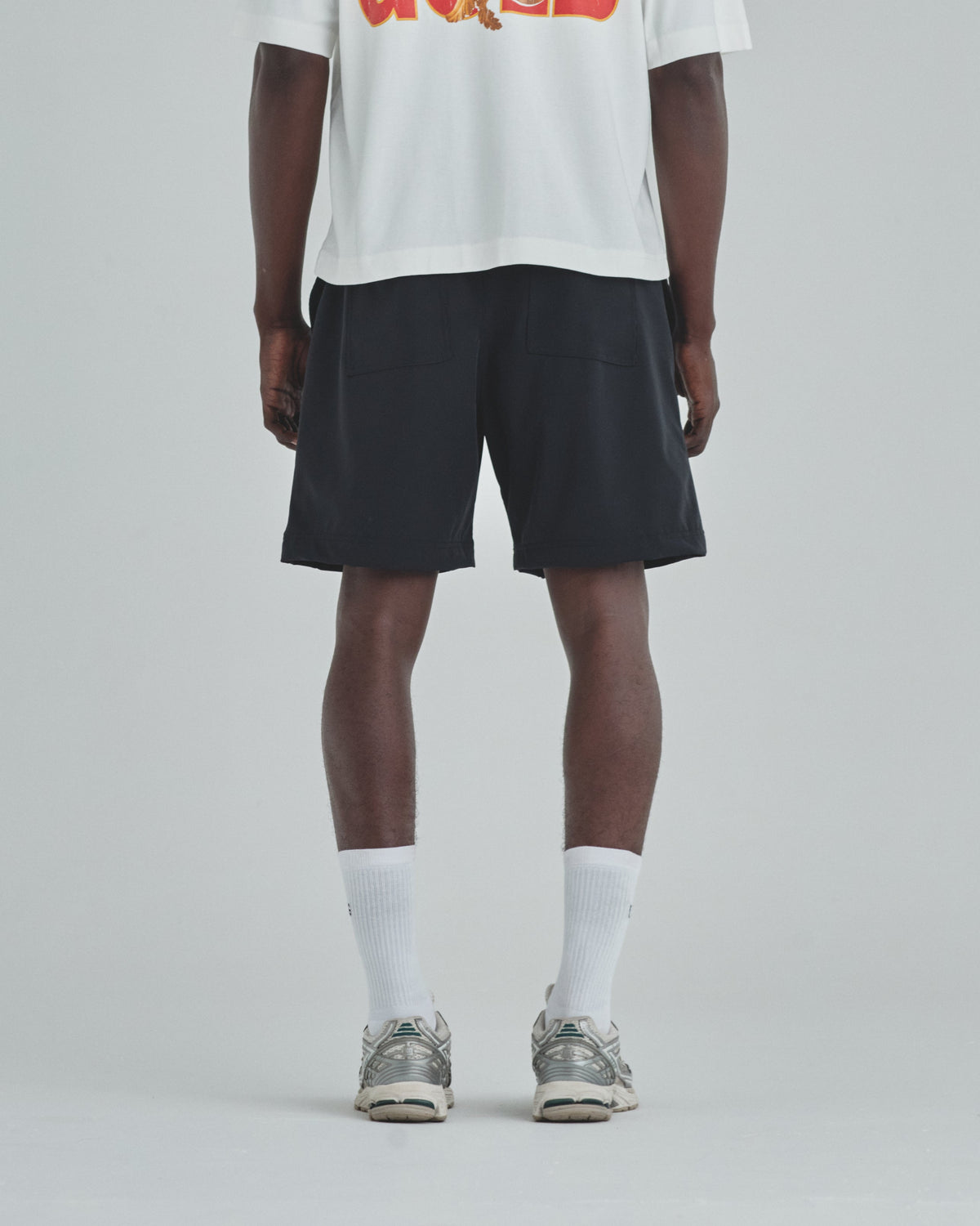 Basics Synthetic Cargo Short Black