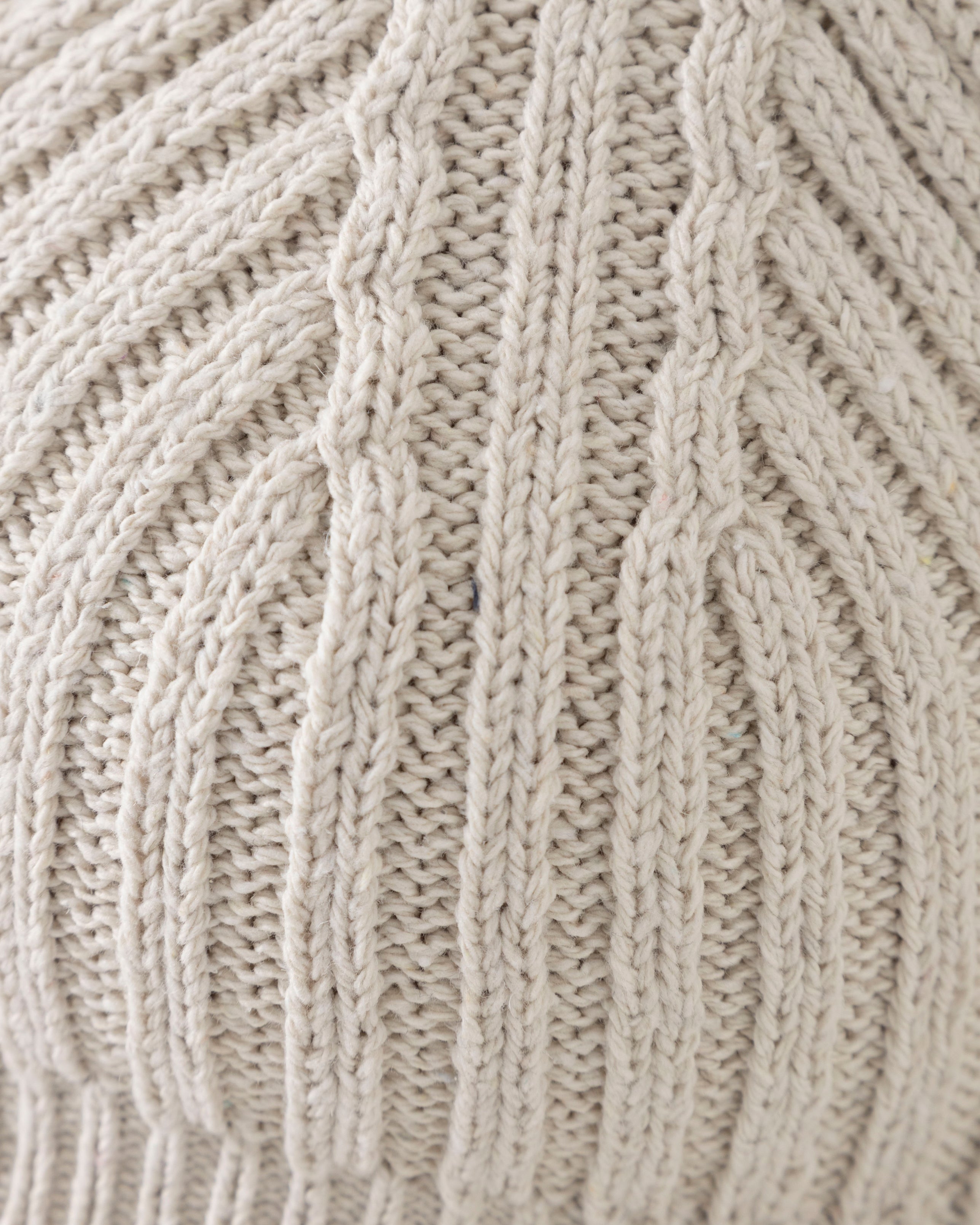 Basics Textured Knit Coup Top Cream