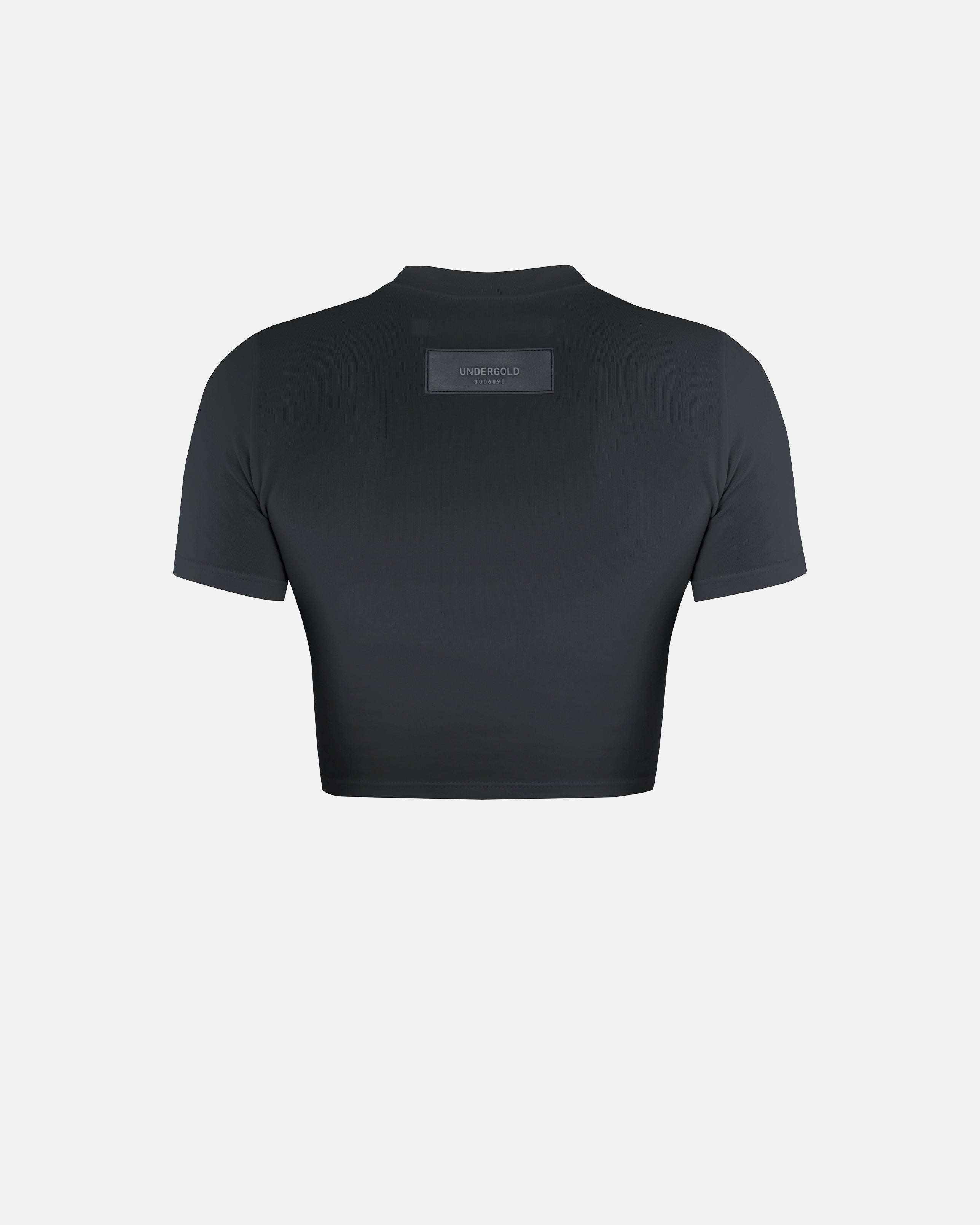 Basics Tiny Logo Baby Tee Vintage Black